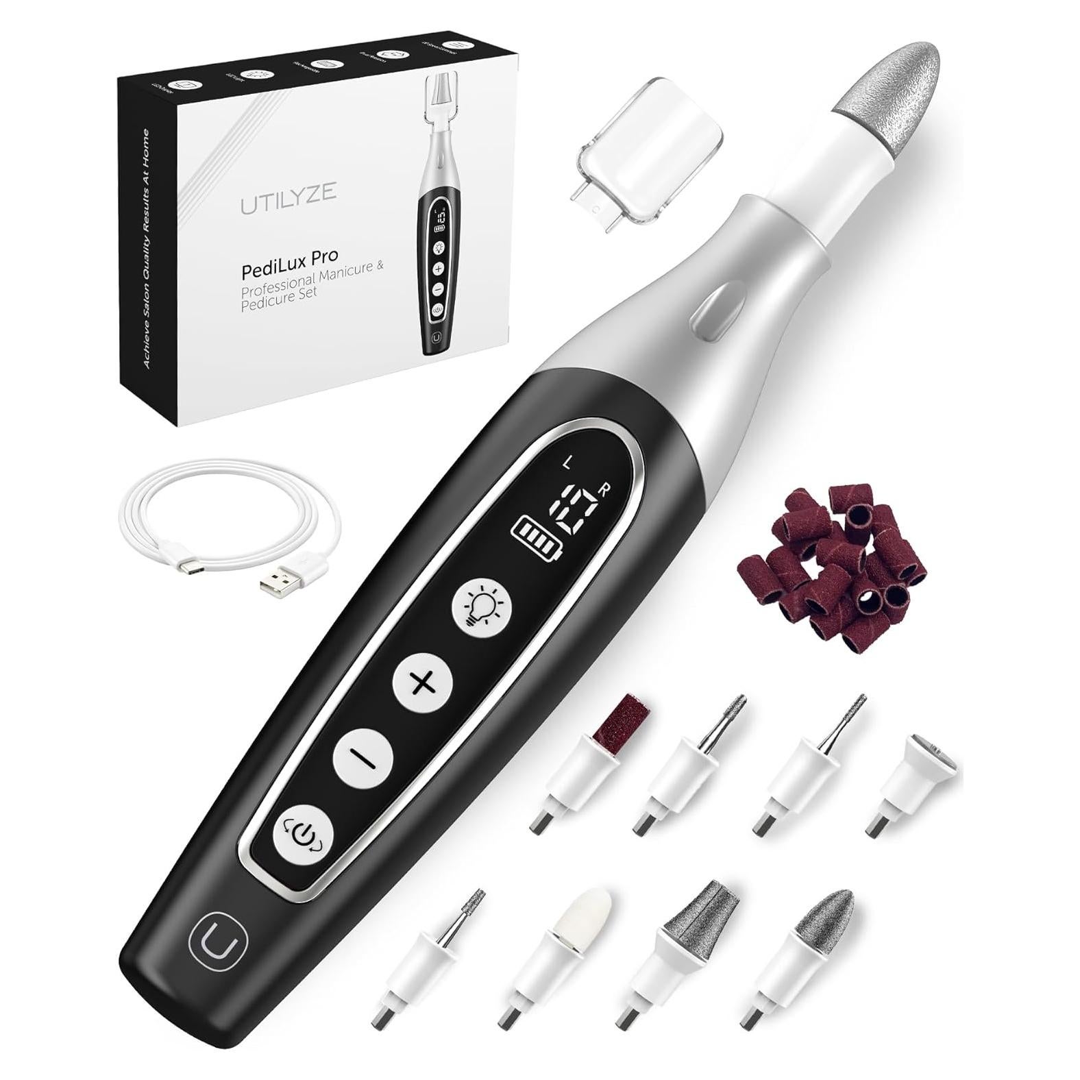 Kit Profesional de Manicura y Pedicura Utilyze PediLux Pro