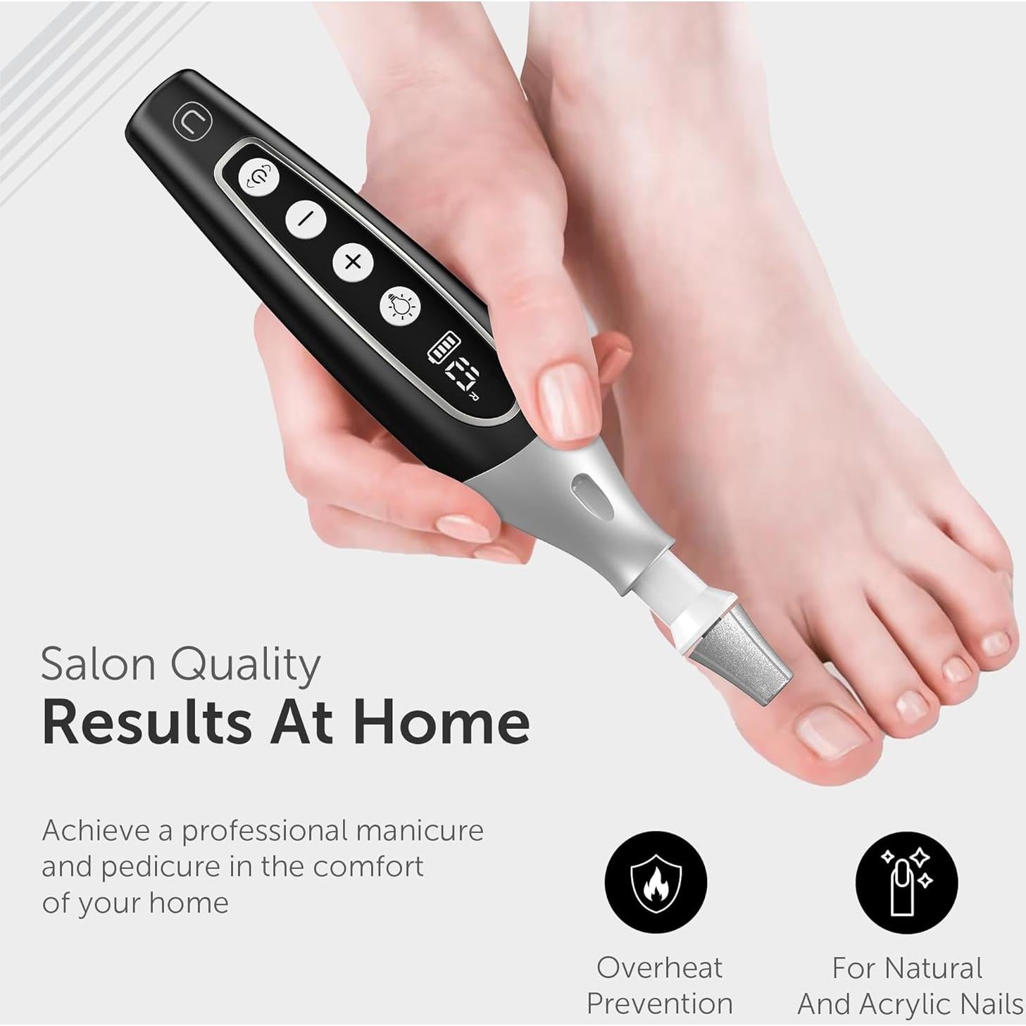 Kit Profesional de Manicura y Pedicura Utilyze PediLux Pro