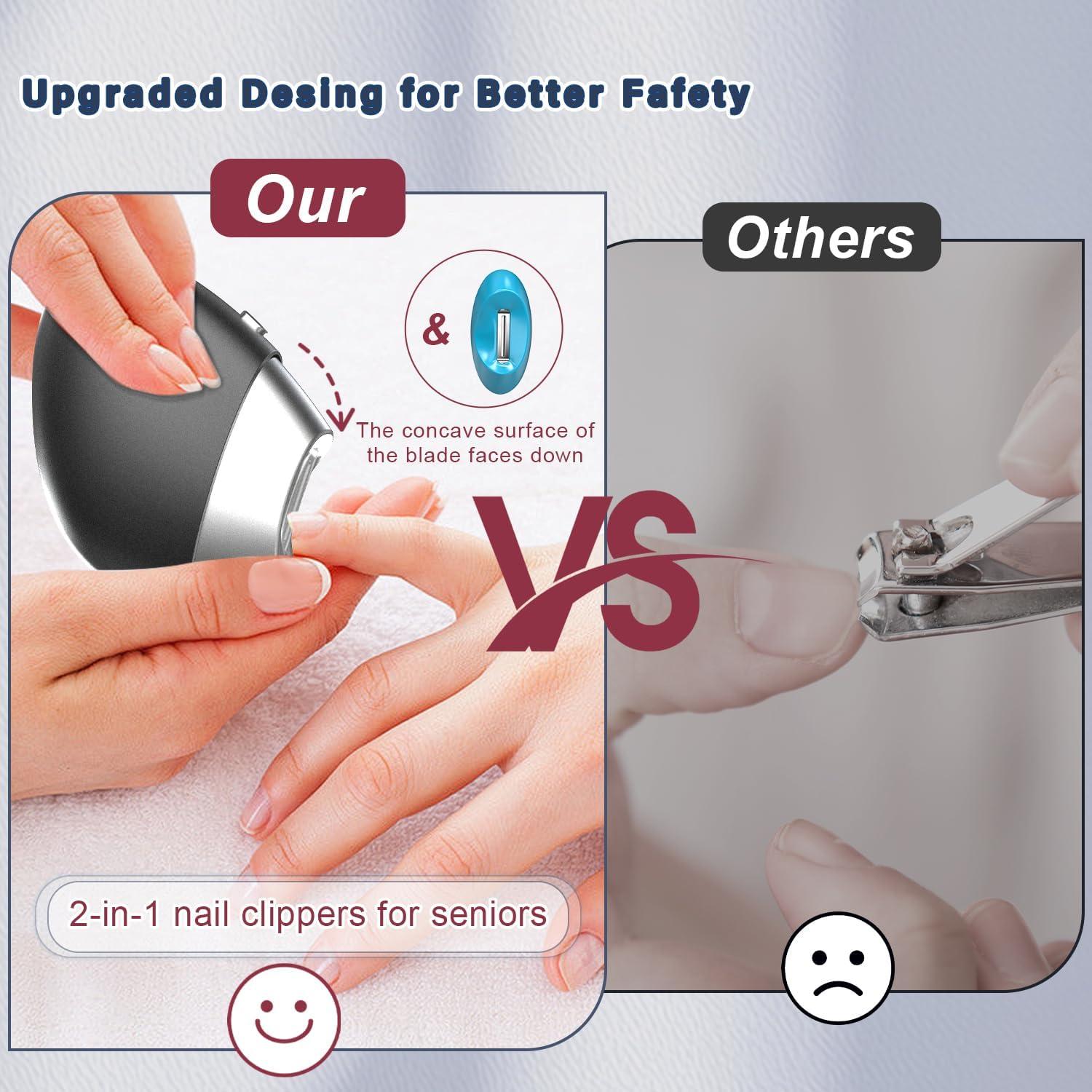 Cortador de Uñas Eléctrico LE.VOLiFE para Uñas Gruesas