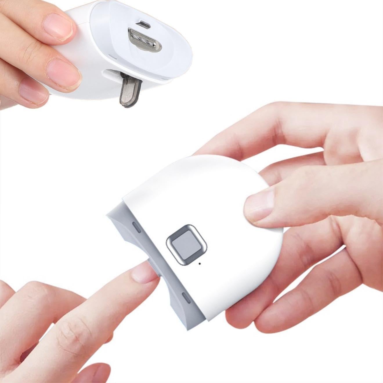 Cortador de Uñas Eléctrico Howitt & Co. Recargable con LED