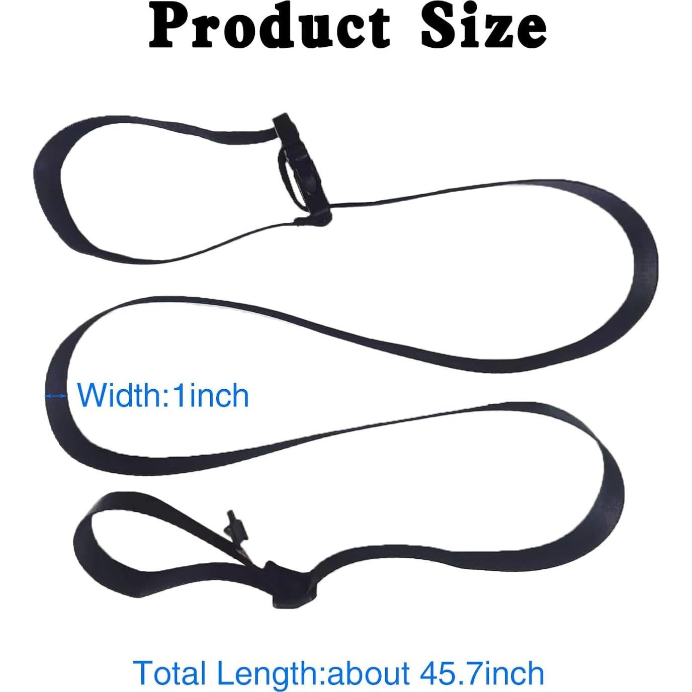 Arnés de Muñeca de Seguridad Ajustable para Niños - Negro