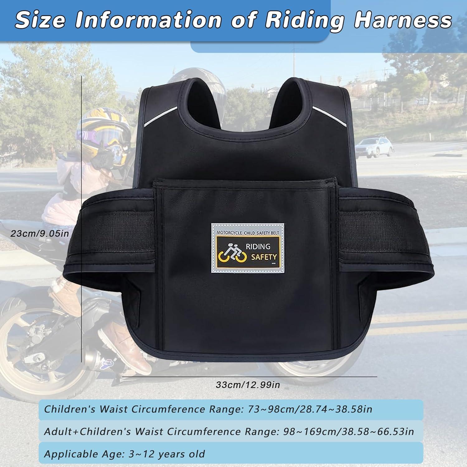 Arnés de Seguridad Infantil YISNDYA Ajustable Reflectante 3-12 Años