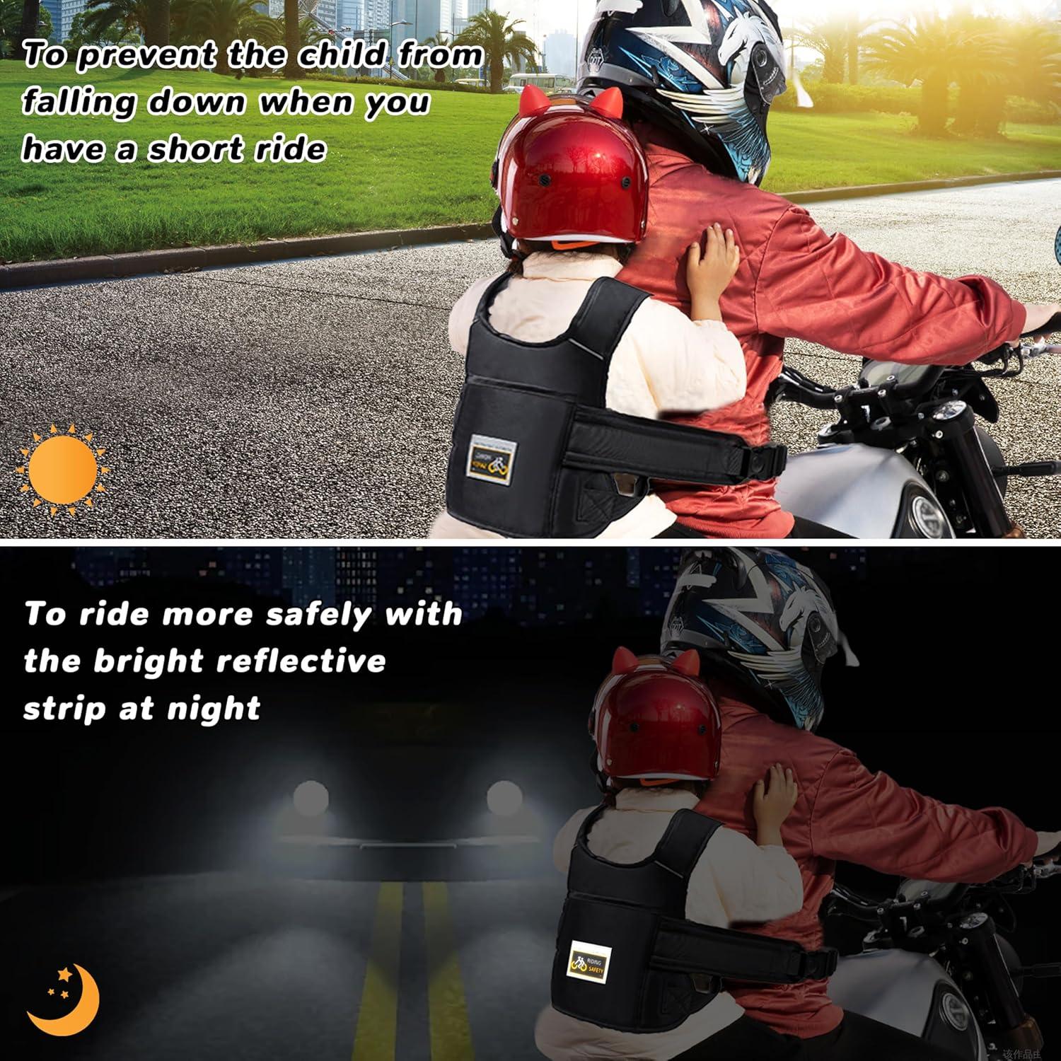 Arnés de Seguridad Infantil YISNDYA Ajustable Reflectante 3-12 Años