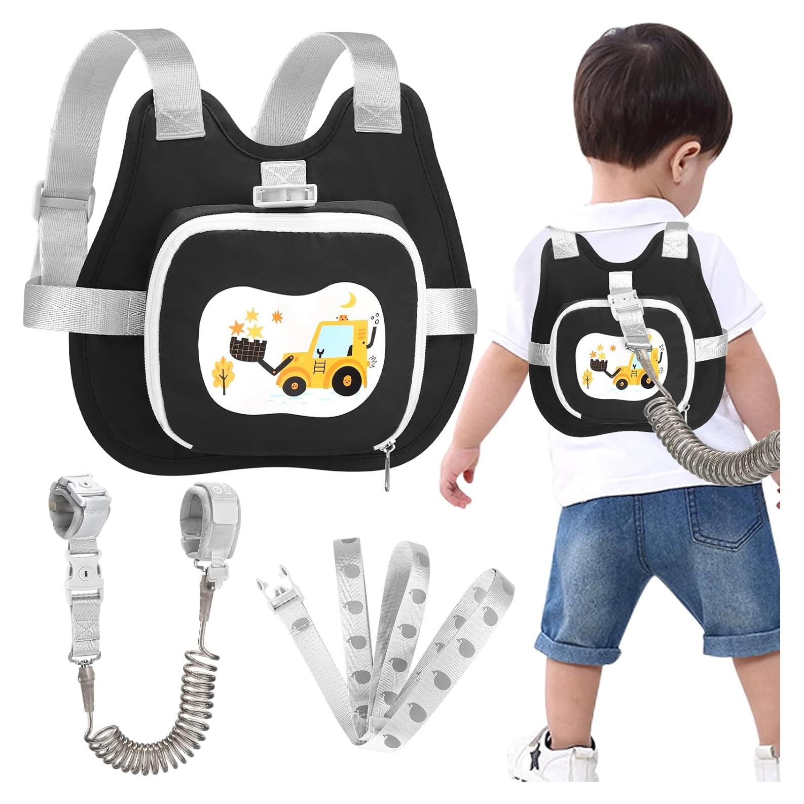 Arnés de Bebé Accmor Negro 3 en 1 Plegable y Transpirable