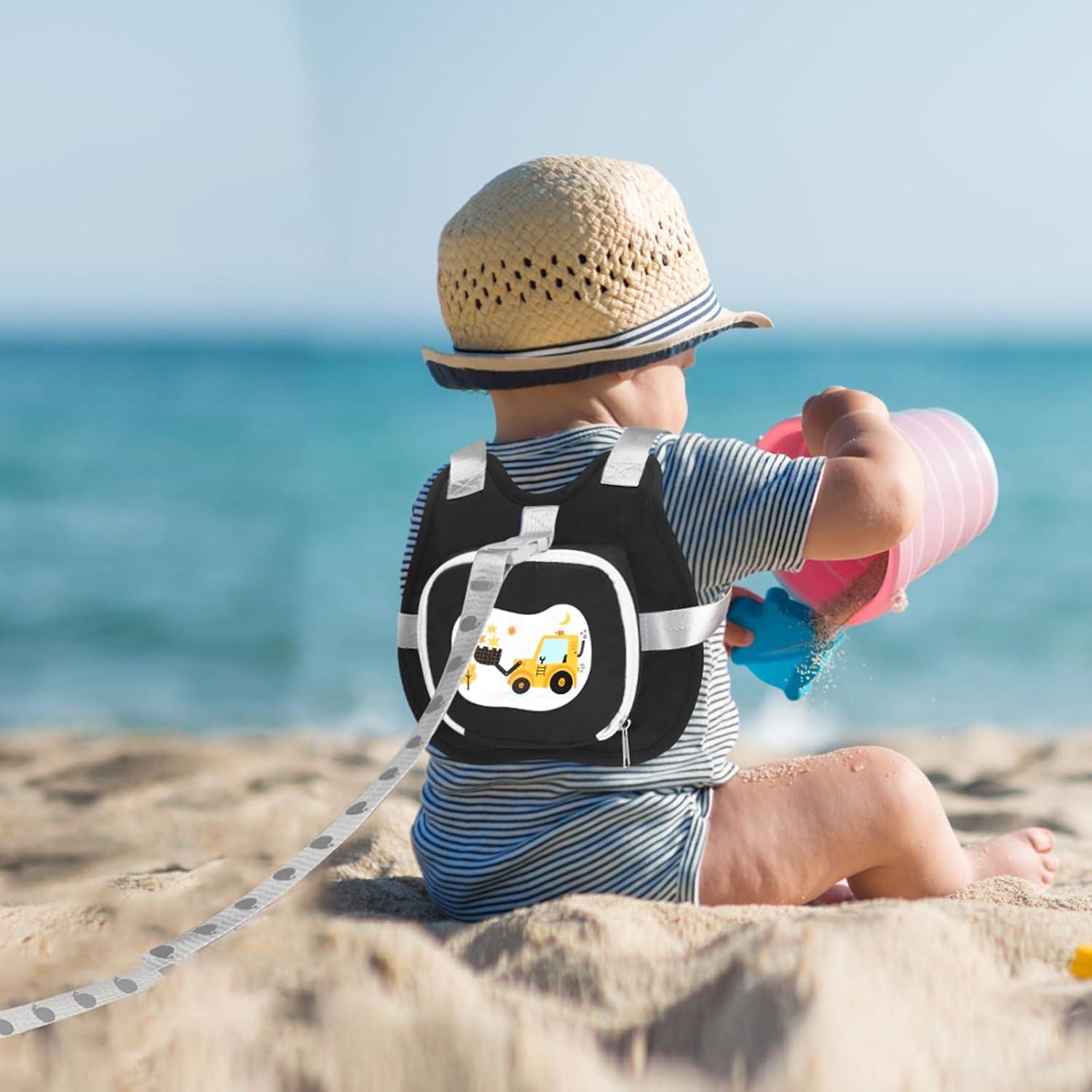 Arnés de Bebé Accmor Negro 3 en 1 Plegable y Transpirable