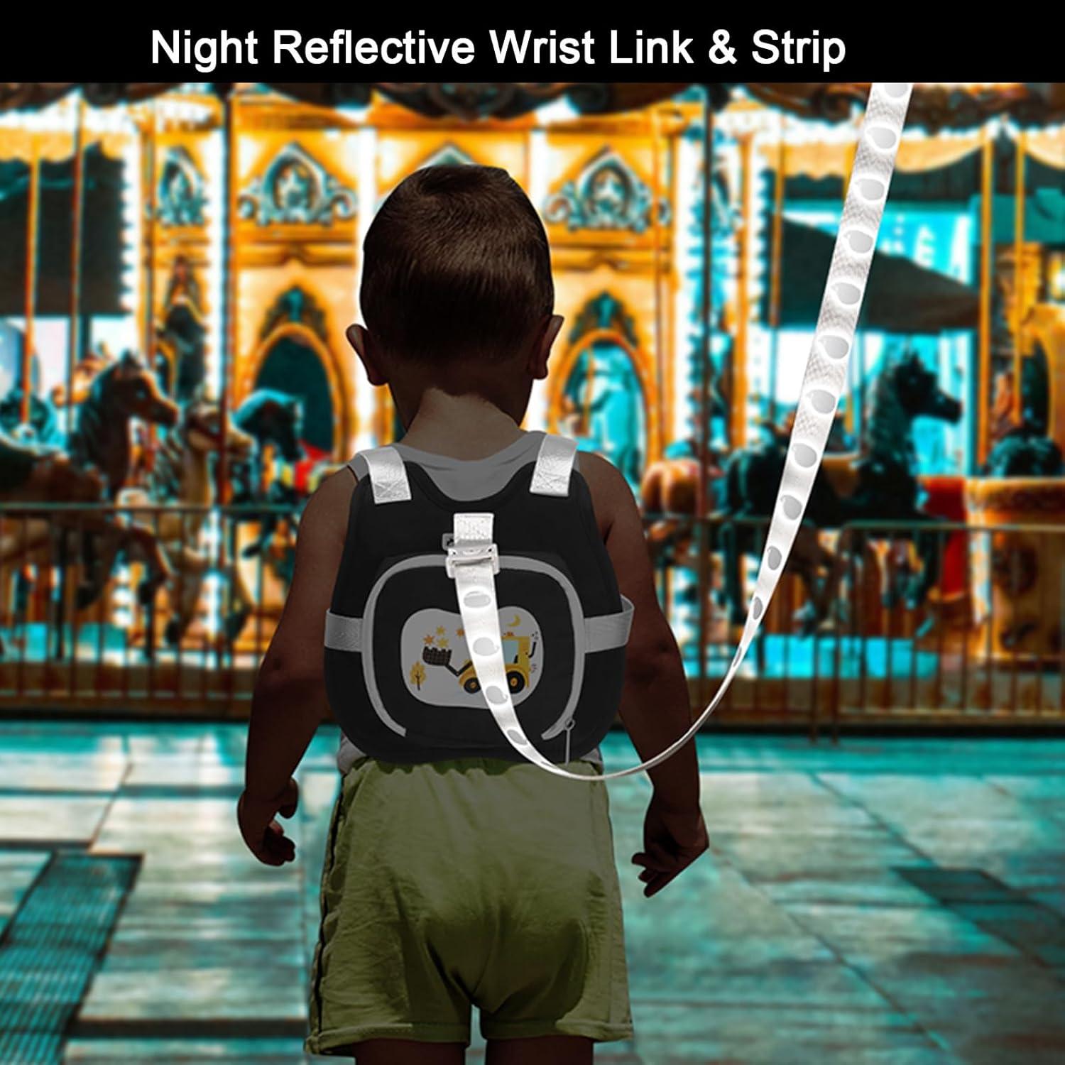 Arnés de Bebé Accmor Negro 3 en 1 Plegable y Transpirable