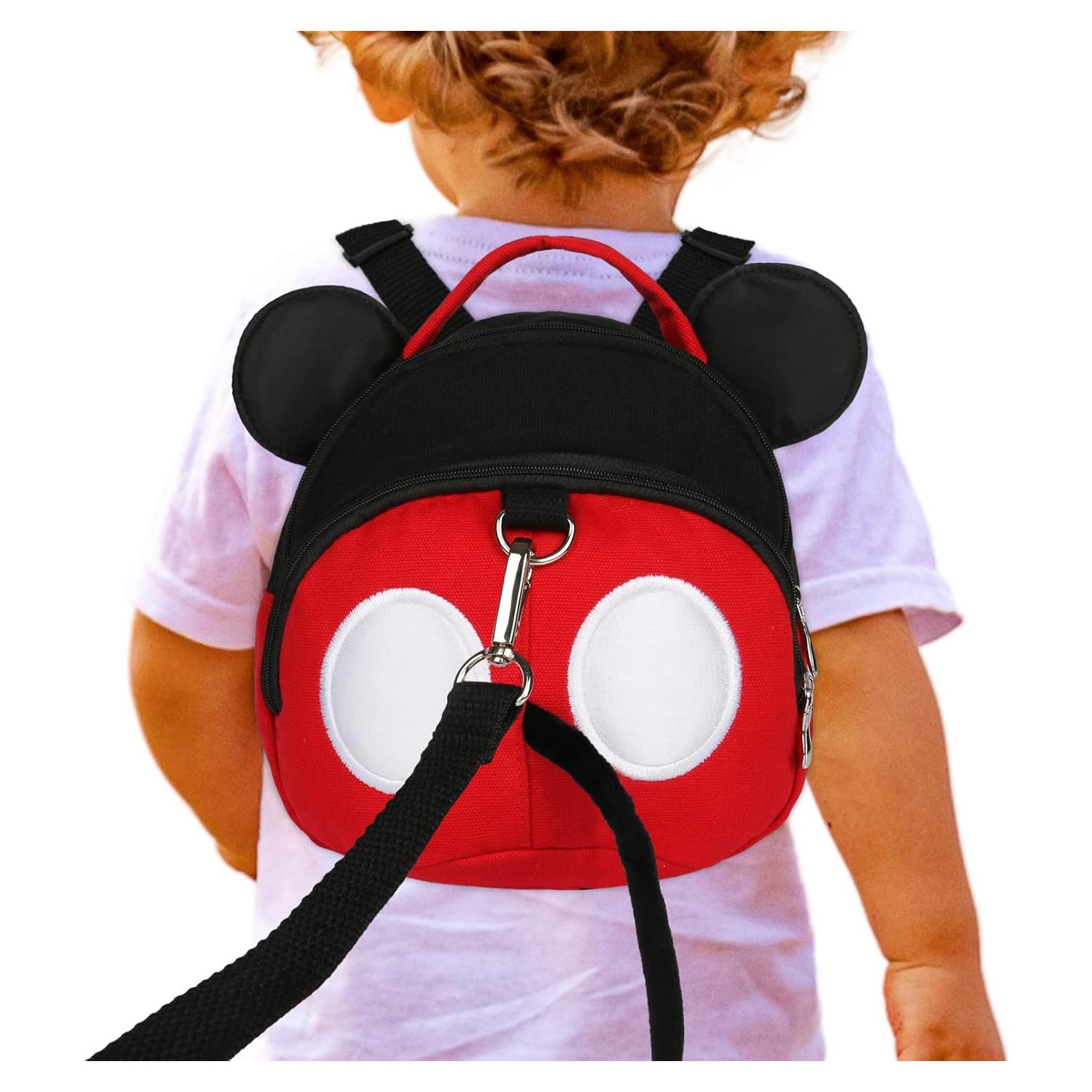 Arnés Antipérdida para Bebés Yimidear Rojo Algodón Ecológico