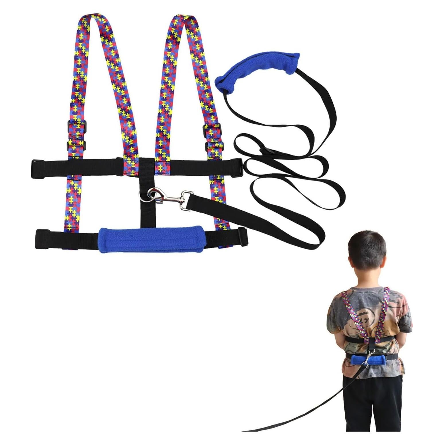 Arnés de Caminata Pinklilycare para Niños con Correa Ajustable