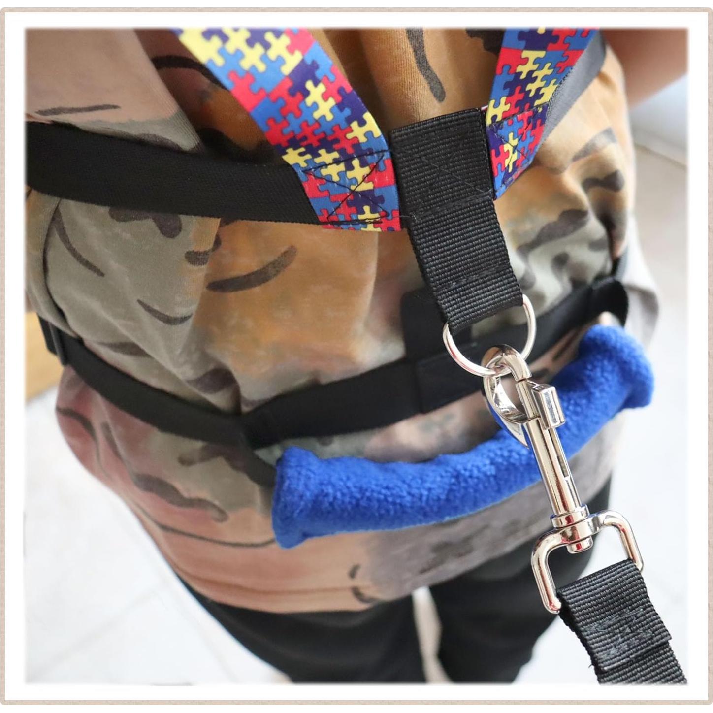 Arnés de Caminata Pinklilycare para Niños con Correa Ajustable