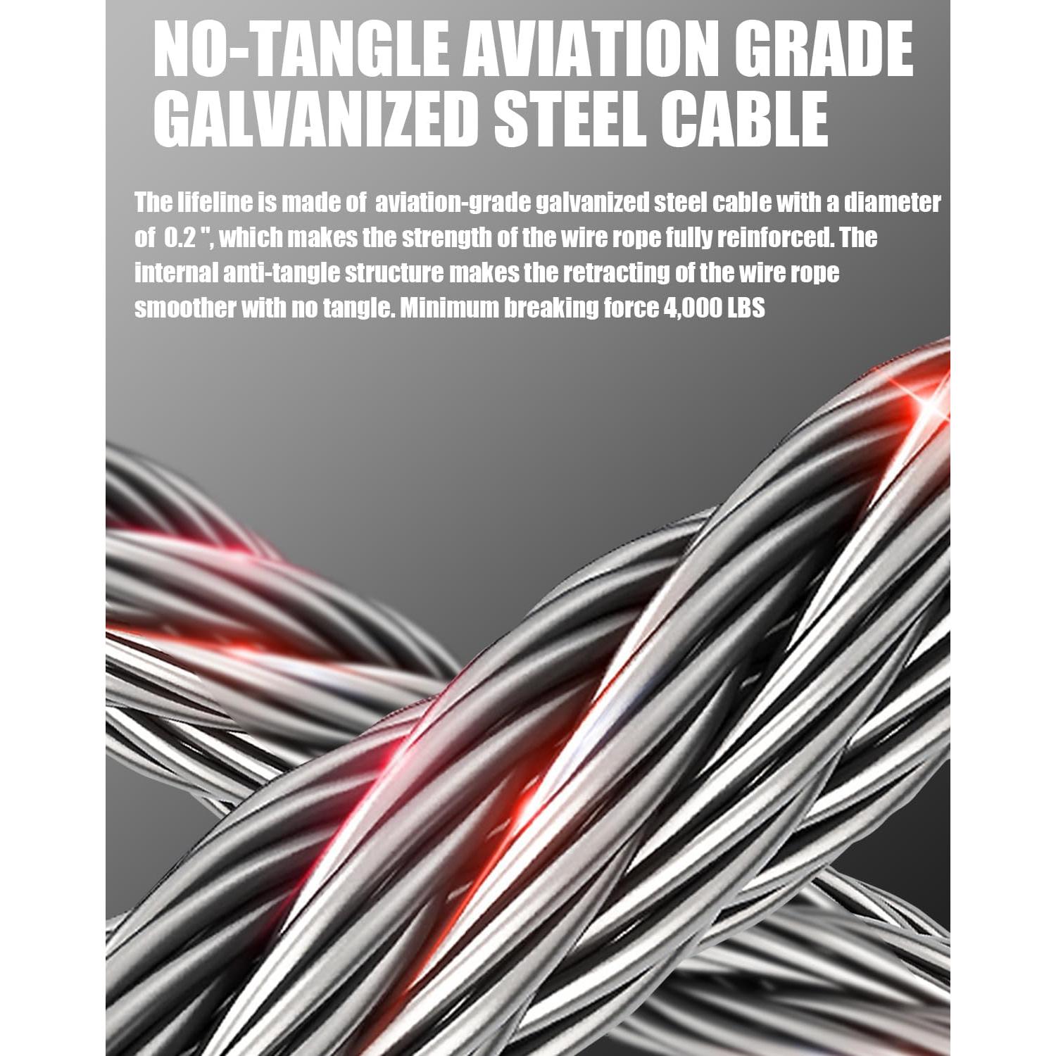 Absorbedor de Choque Shemior 15m Retráctil Seguridad