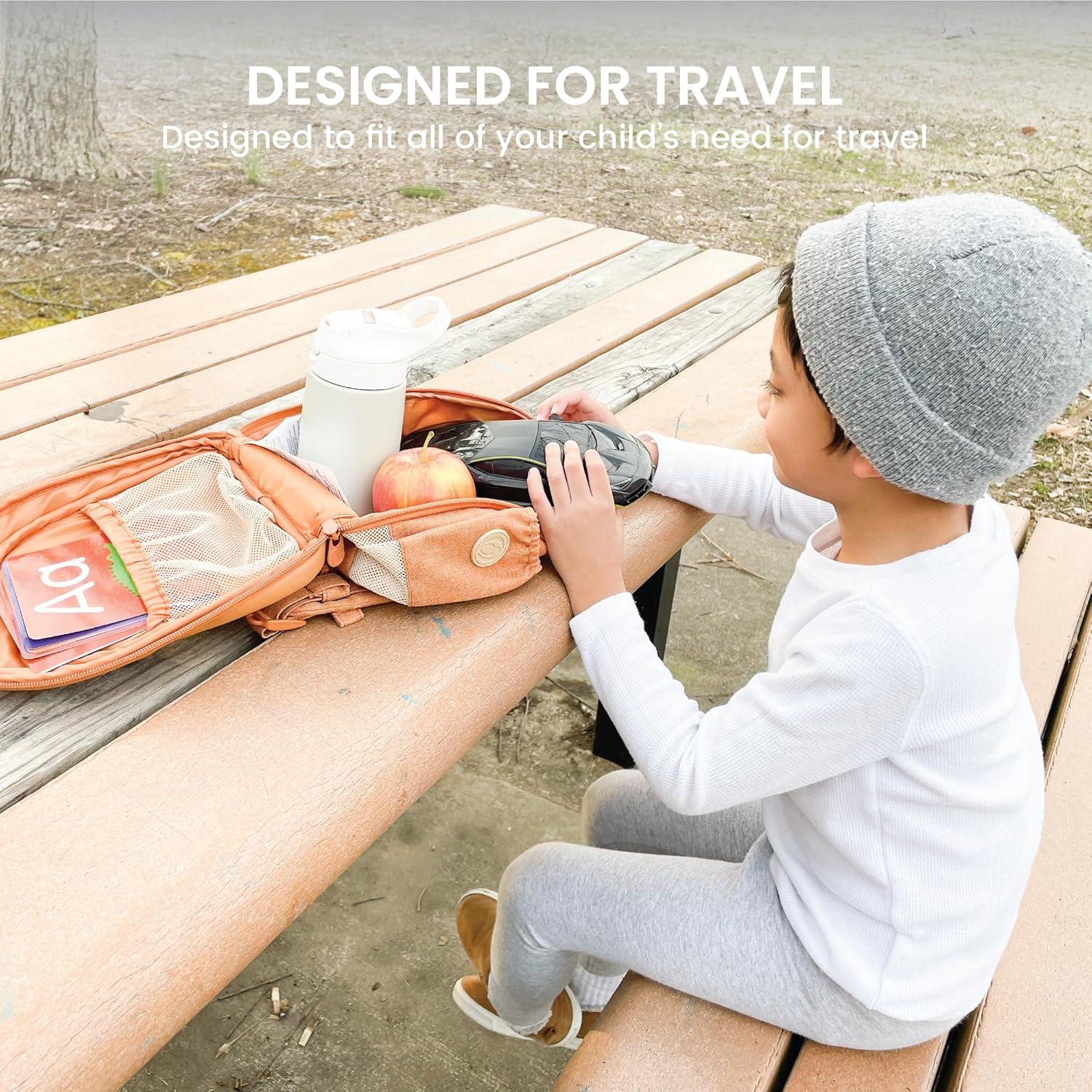 Mochila con Arnés Lulyboo para Niños 1-7 Años, 5 Bolsillos