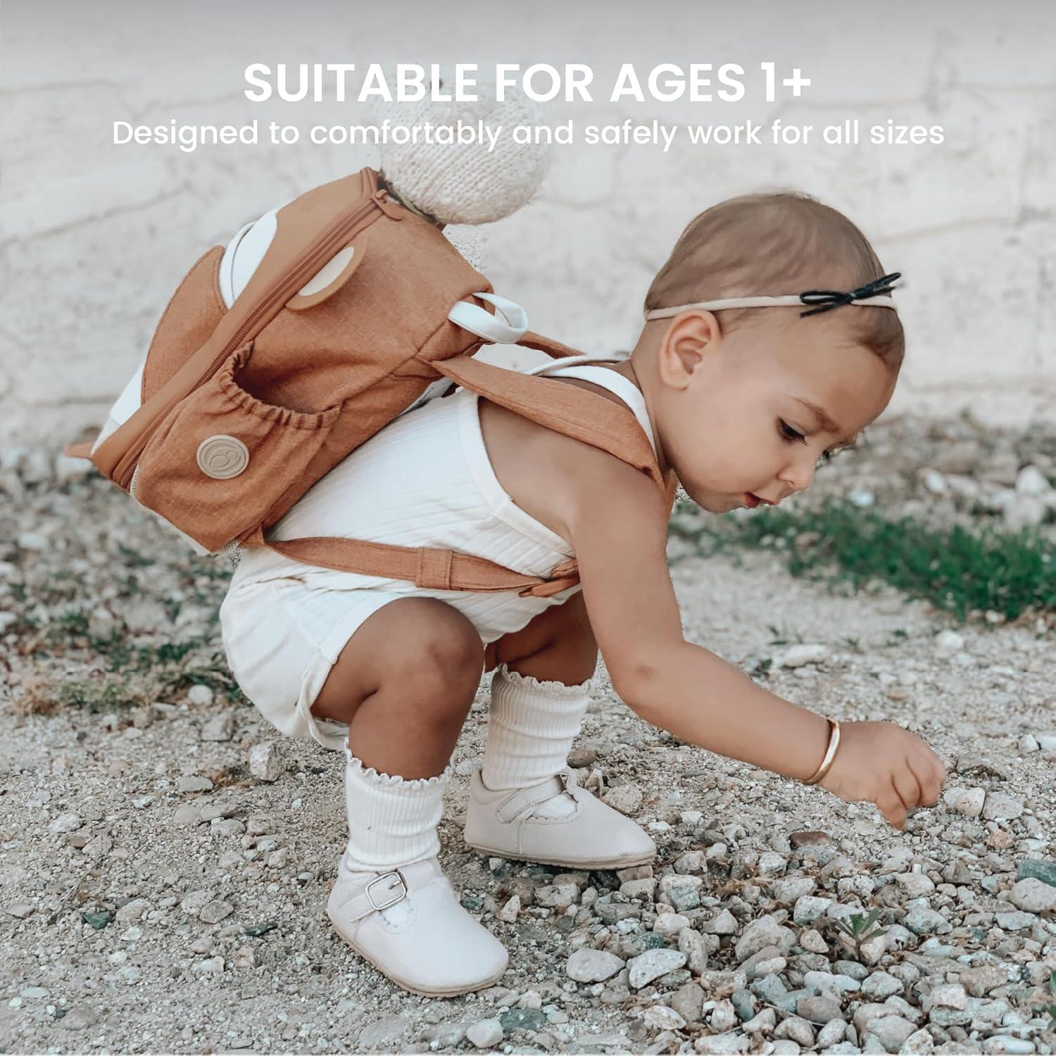 Mochila con Arnés Lulyboo para Niños 1-7 Años, 5 Bolsillos