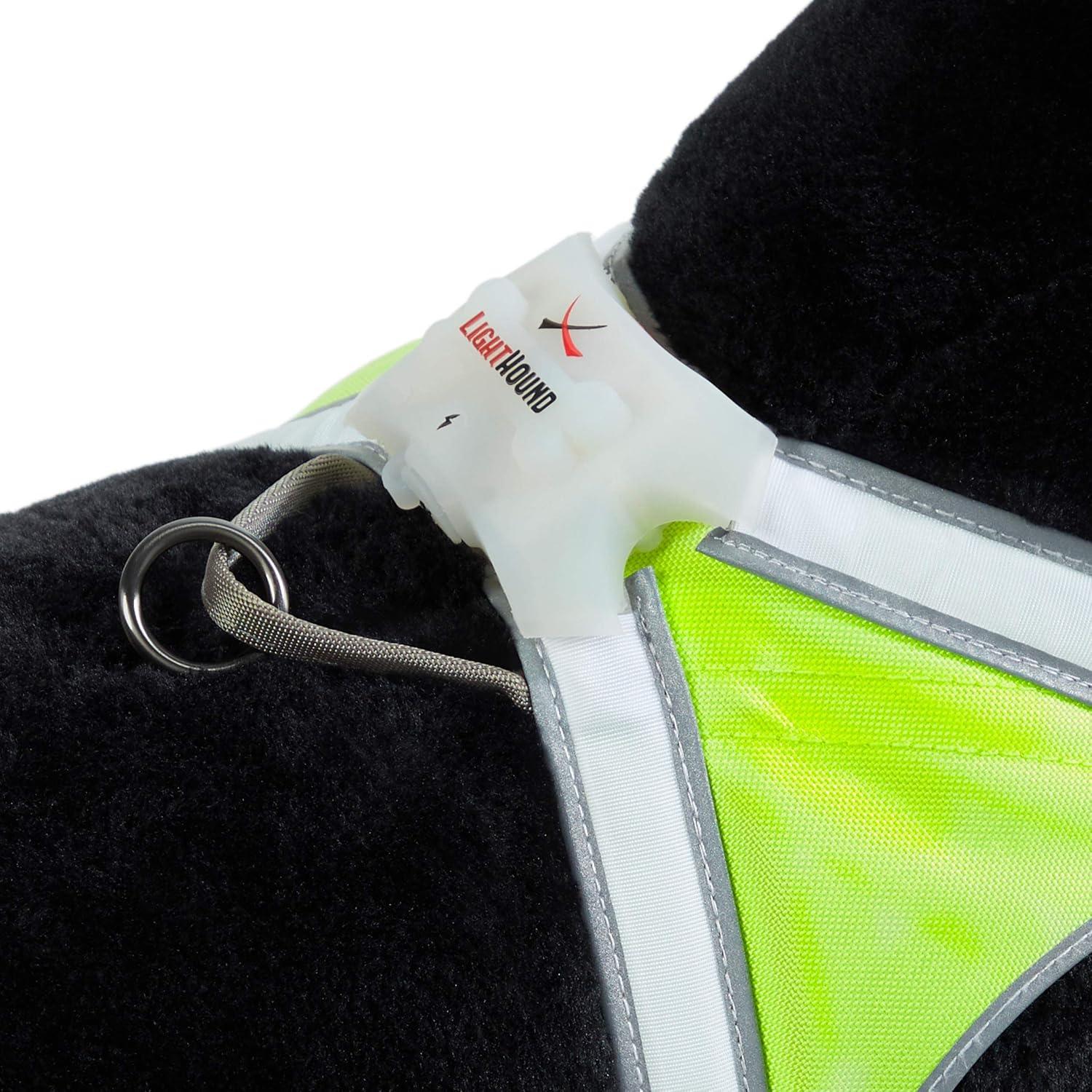 Arnés Iluminado Noxgear LightHound Grande Reflectante USB