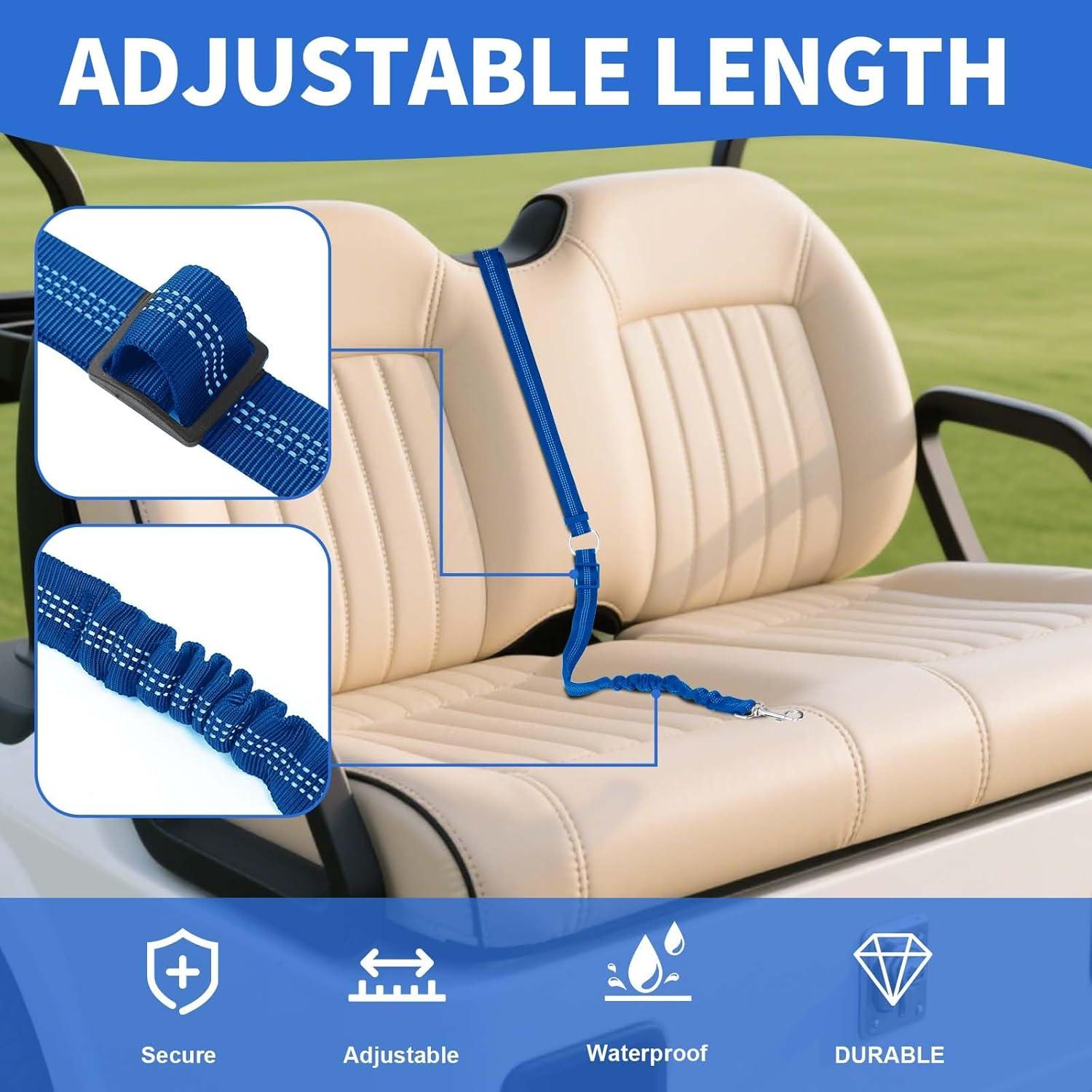 Correa de Seguridad para Perros Hezaosth Azul Ajustable