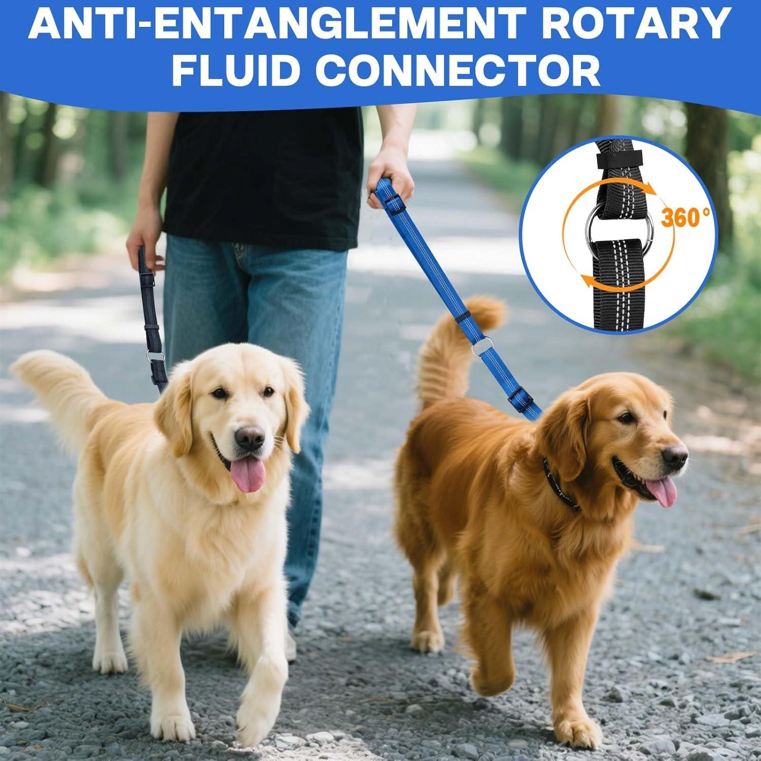 Correa de Seguridad para Perros Hezaosth Azul Ajustable