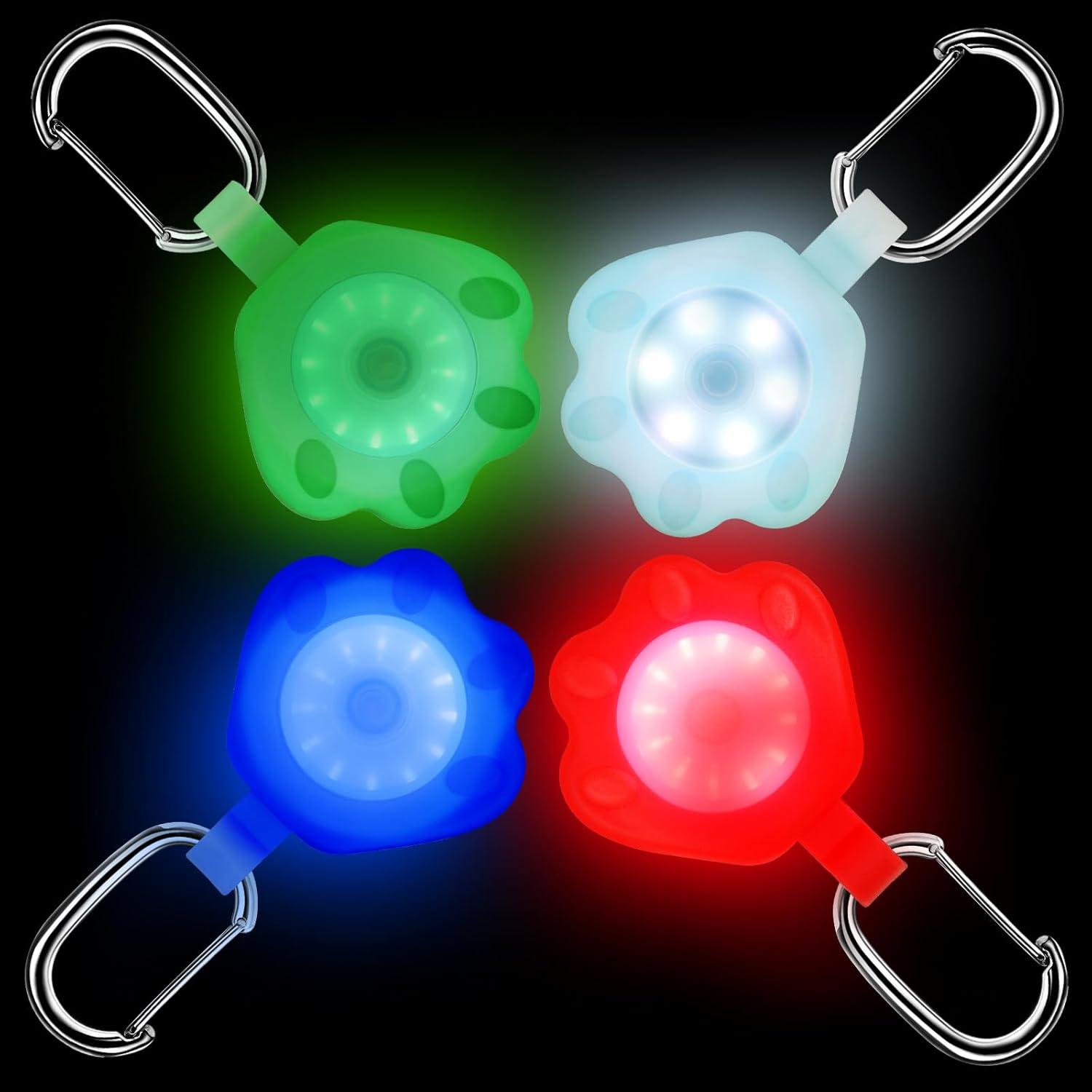 Luz LED para Perros NOVKIN - 2 Paquetes, Carga USB, IP67