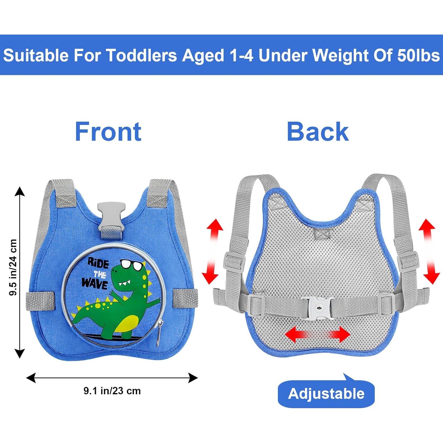 Arnés de Seguridad para Niños Accmor Tiranosaurio Rex Azul