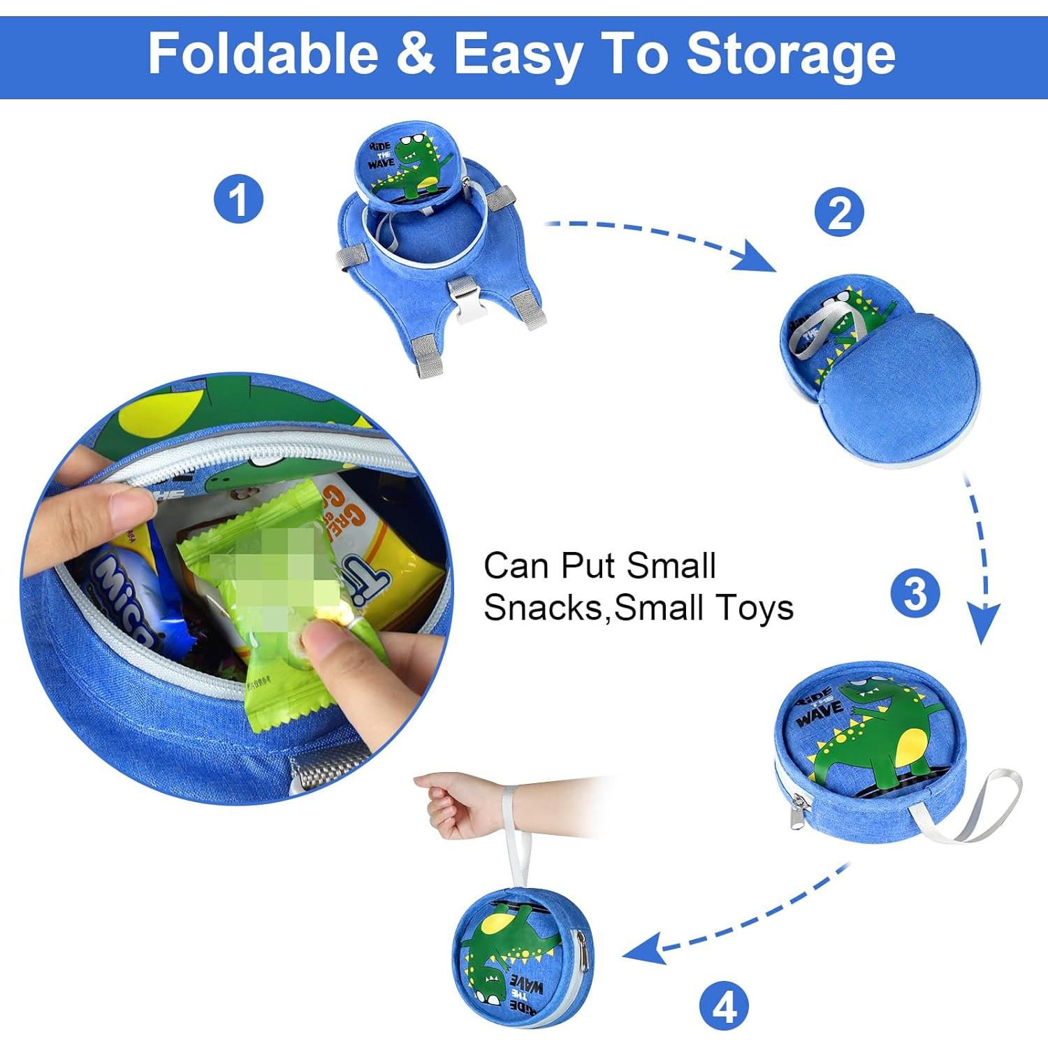 Arnés de Seguridad para Niños Accmor Tiranosaurio Rex Azul