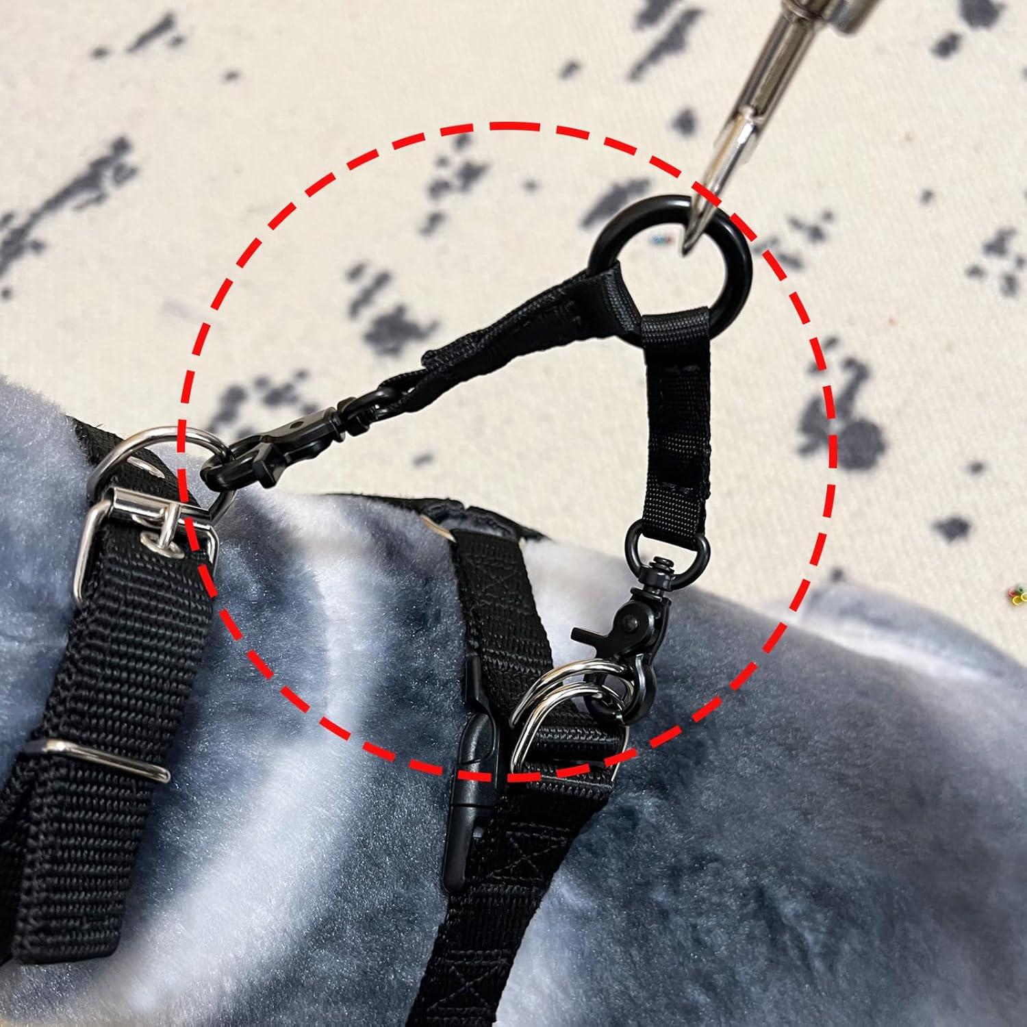 Correa de perro doble clip Della Stella 0.54 m nylon