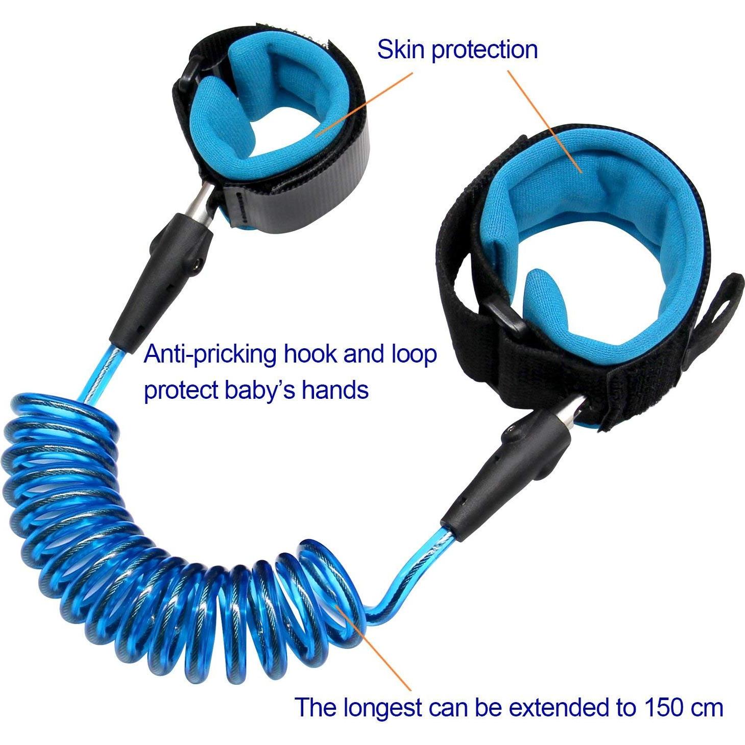 Correa de Seguridad Anti Perdida para Niños Onwon 1.5m Azul