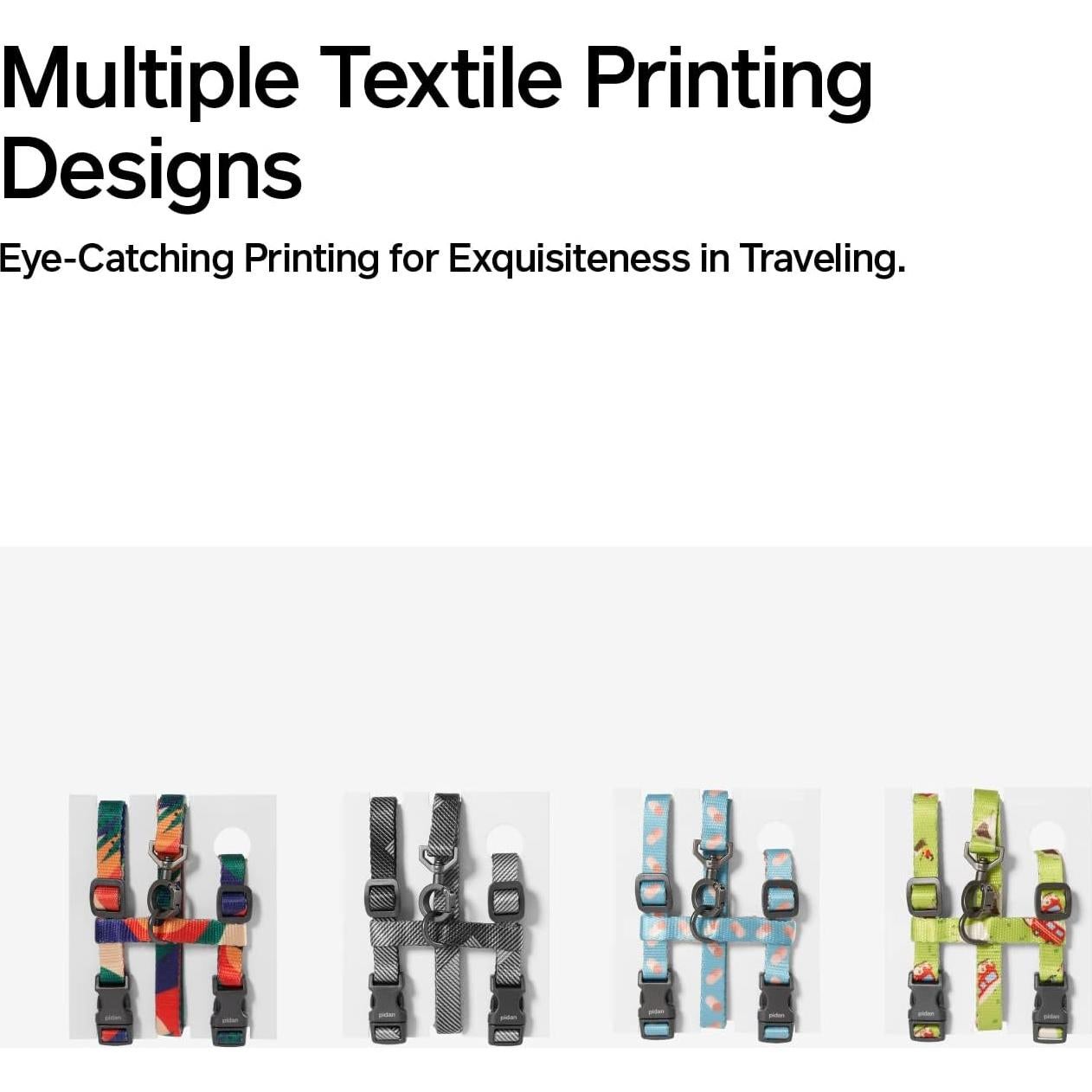 Conjunto Arnés y Correa Pidan XL para Gatos Grandes Multicolor