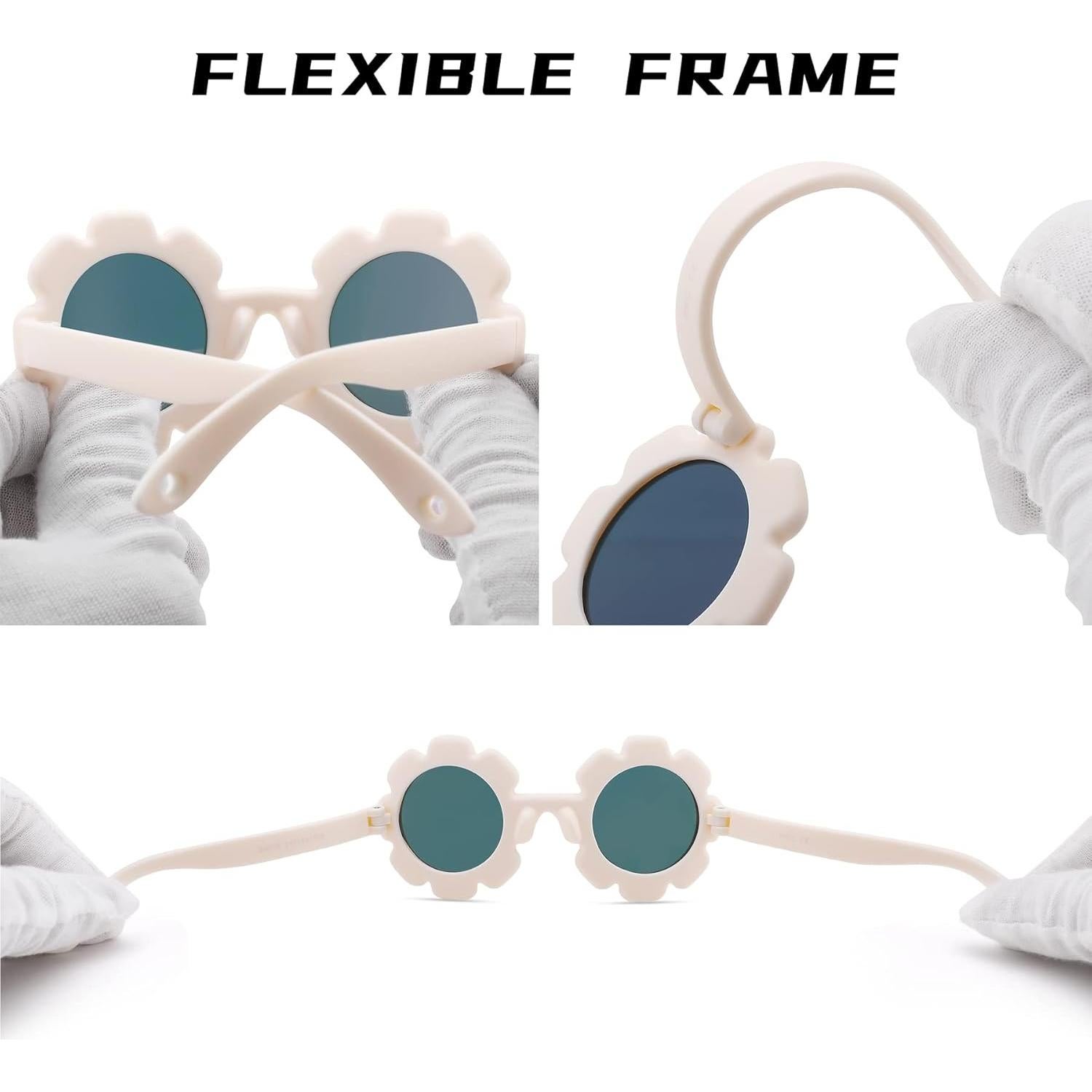 Gafas de sol polarizadas Bouryo para bebés 0-24 meses