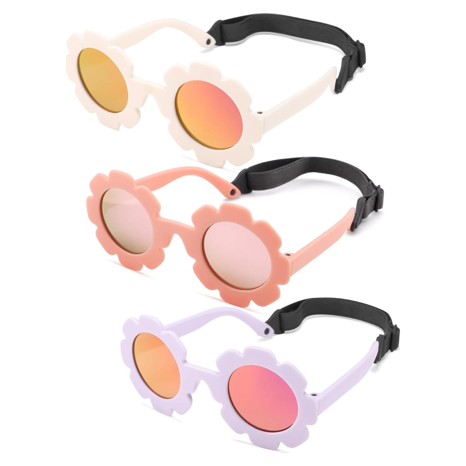 Gafas de Sol Polarizadas Flexibles COASION para Bebés 0-12 Meses