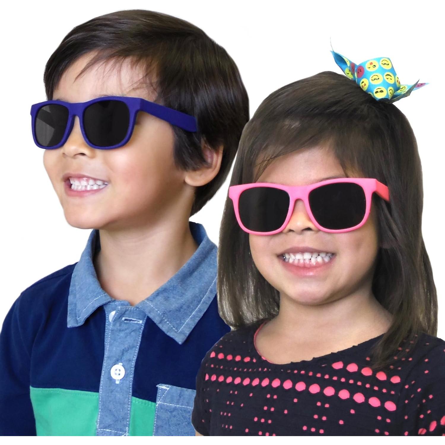 Gafas de Sol Vintage para Niños 2 a 4 Años - Protección UV