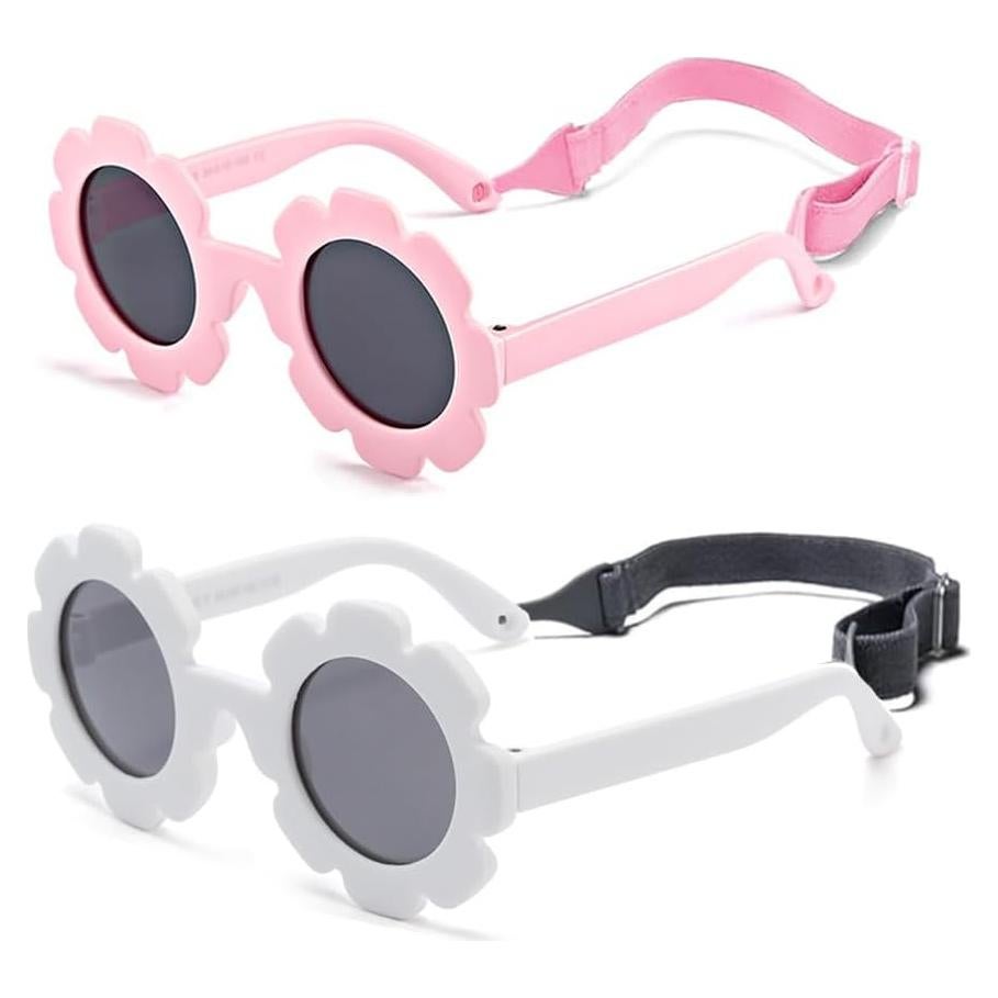 Gafas de sol polarizadas para bebés JINHUIBBA UV400 0-24 meses