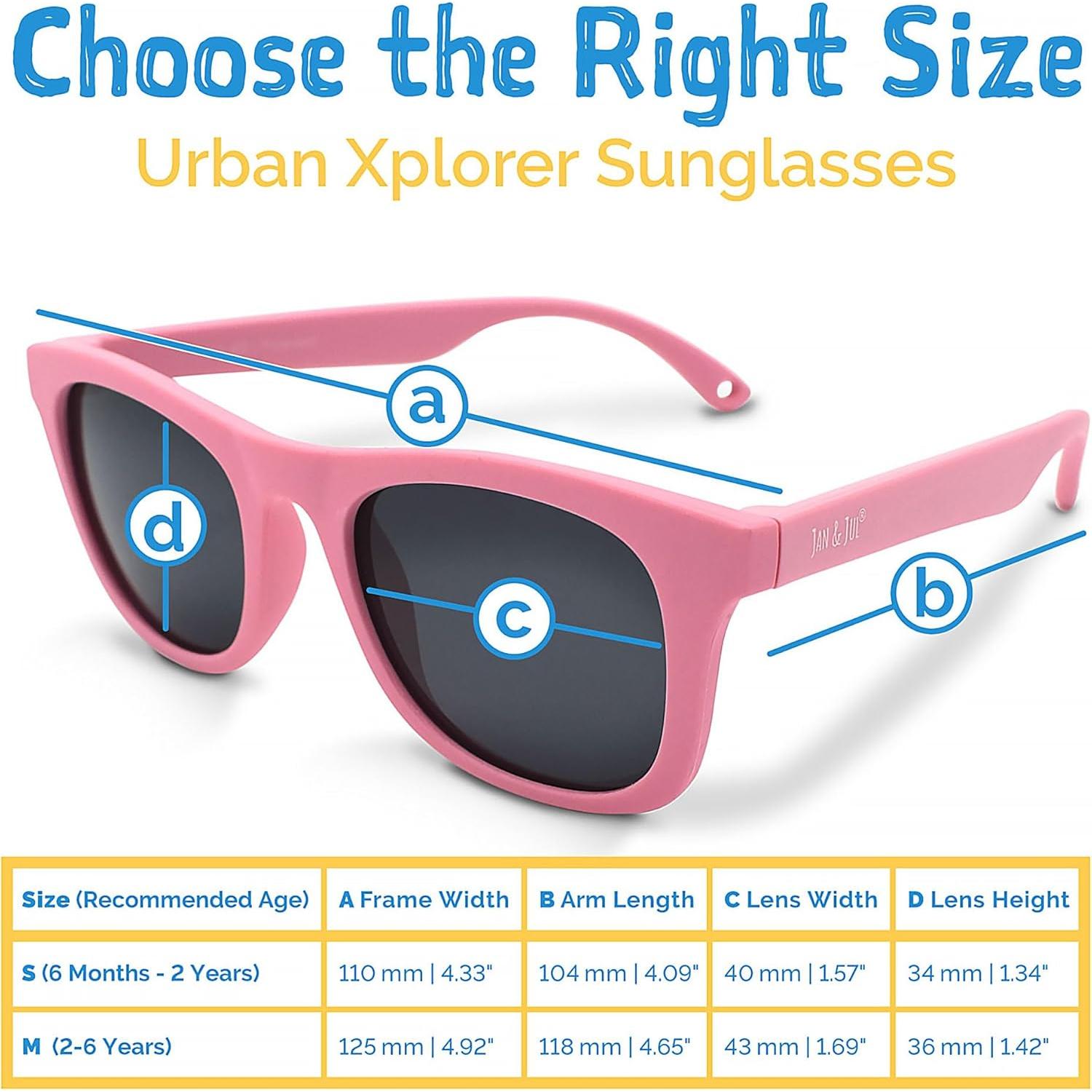 Gafas de sol Jan & Jul UV400 polarizadas para bebés 6m-2a