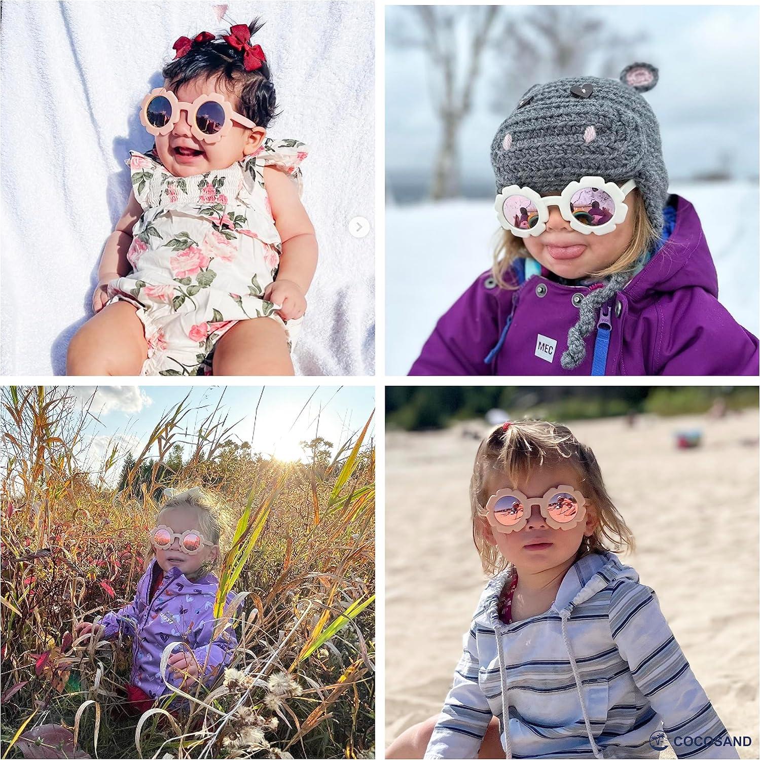 Gafas de sol COCOSAND para bebés 3-24 meses, polarizadas