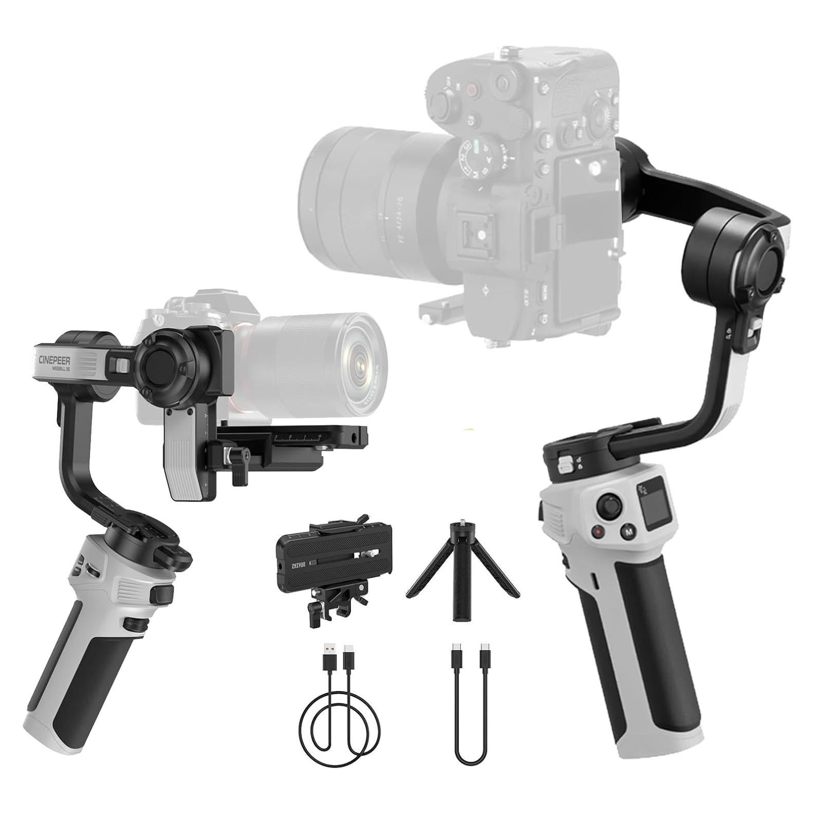 ZHIYUN CINEPEER Weebill 3E Estabilizador 3 Ejes 3 kg