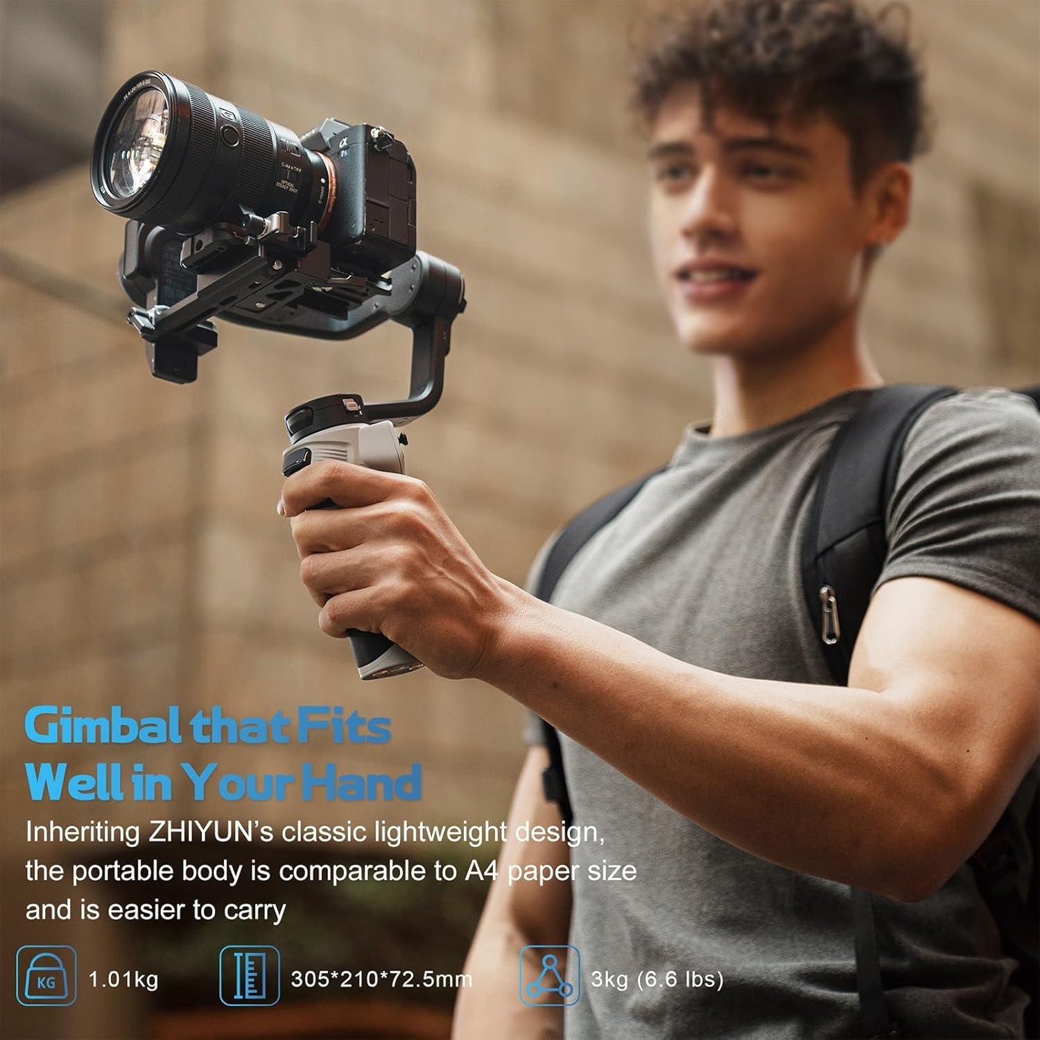 ZHIYUN CINEPEER Weebill 3E Estabilizador 3 Ejes 3 kg