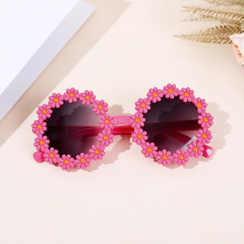 Conjunto Diadema y Gafas de Sol Niña Bebé Yheahin Rosa