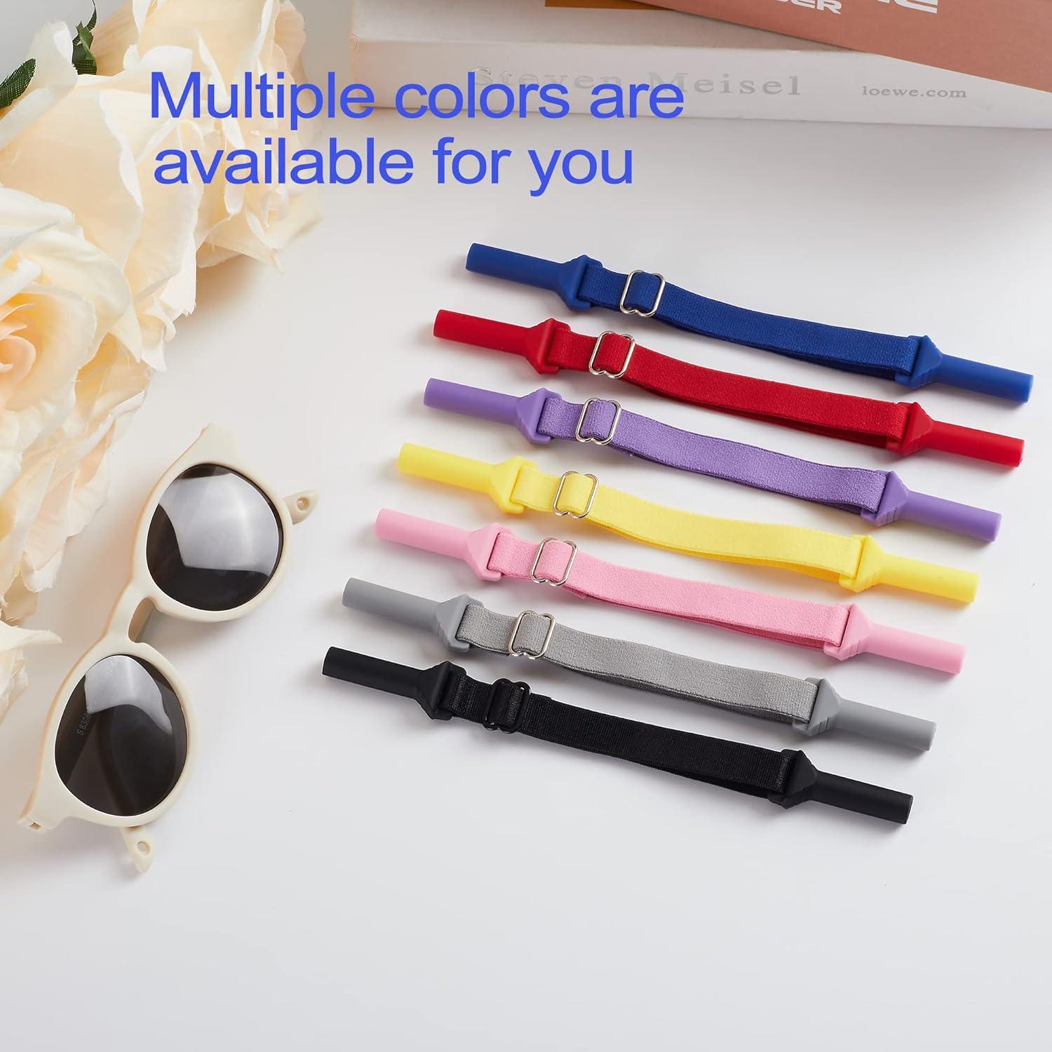 Correas Ajustables para Gafas de Bebés LVVFIT - 4 Piezas Negras