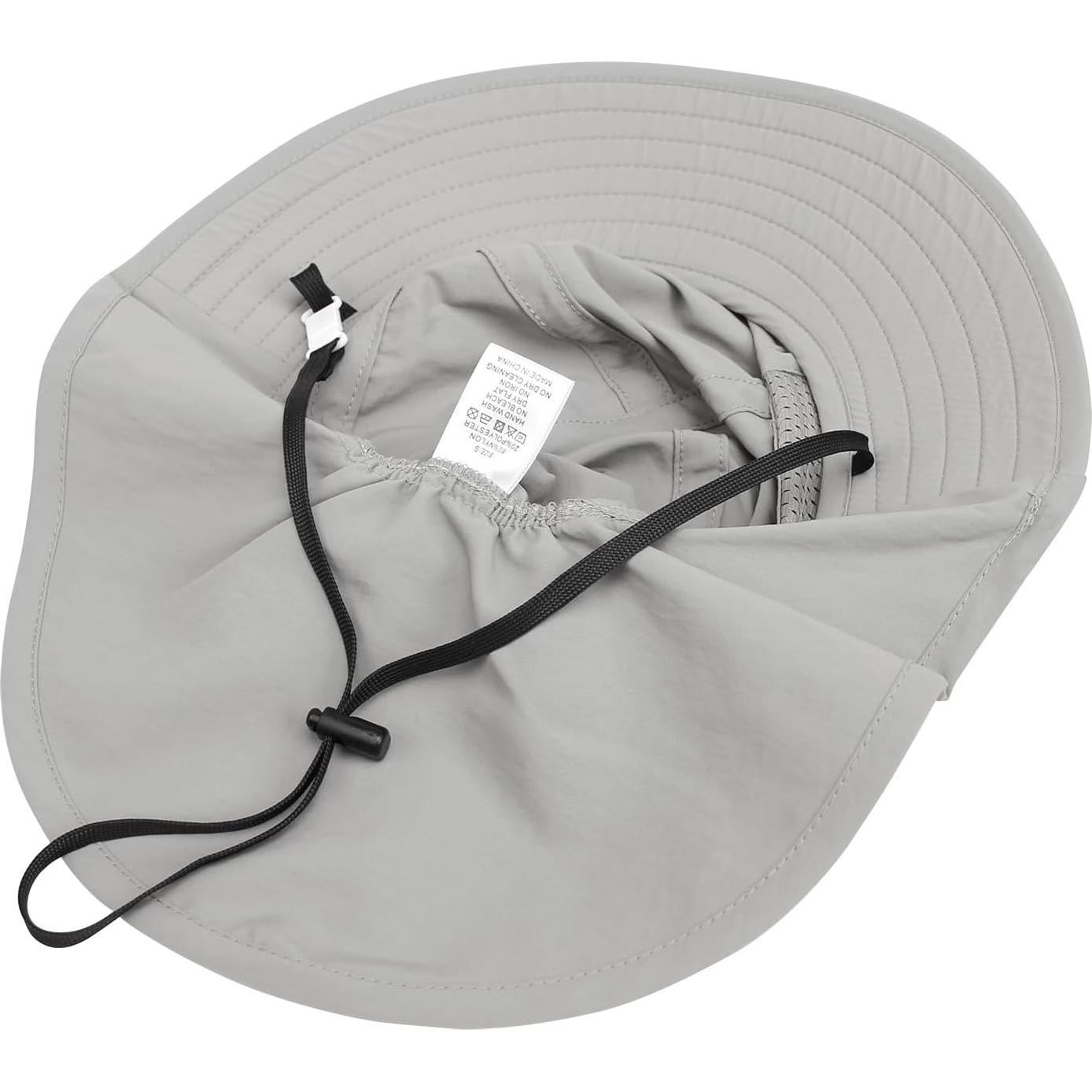 Sombrero de sol UPF 50+ WINZIK para bebés 3-24 meses con gafas