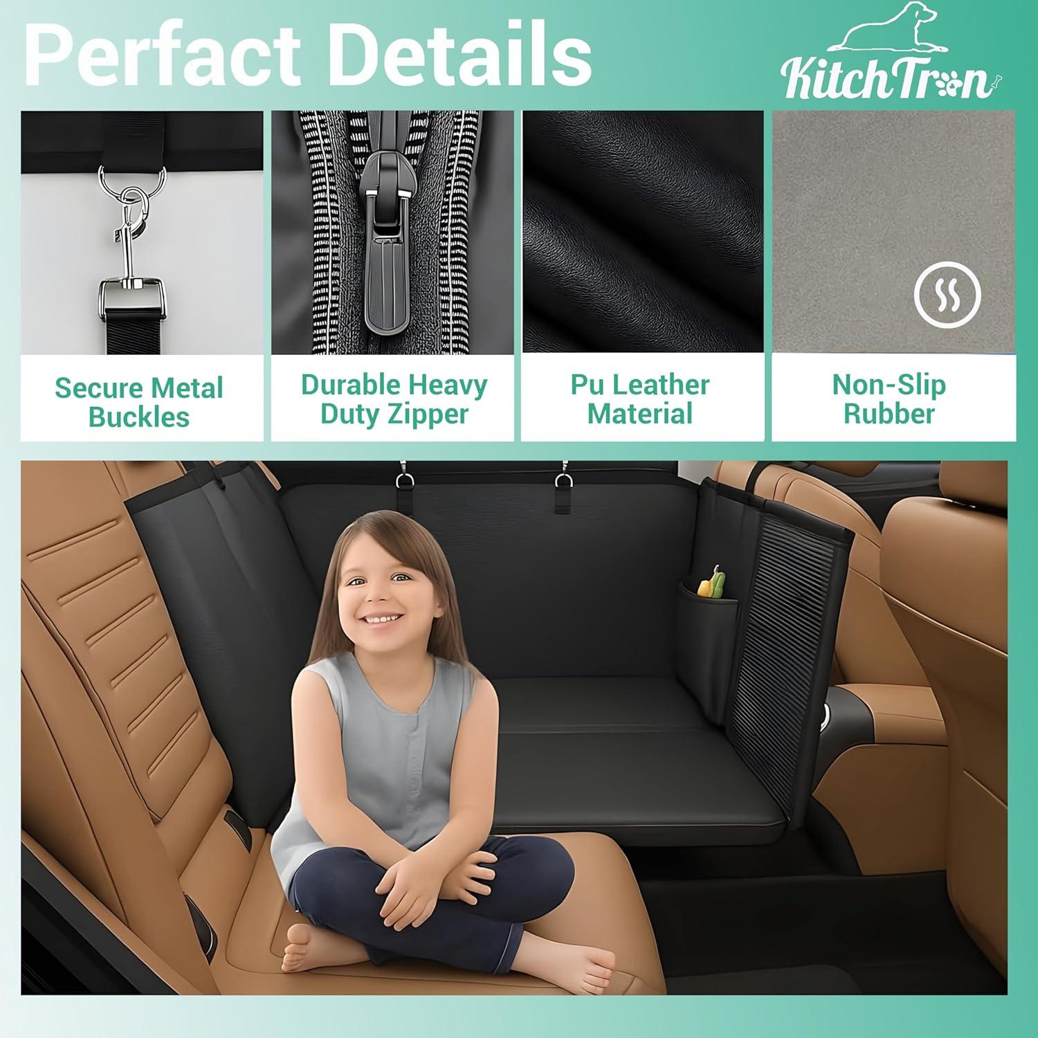 Funda de Asiento para Perros KitchTron KT_CUBIERTA - Impermeable y Antideslizante