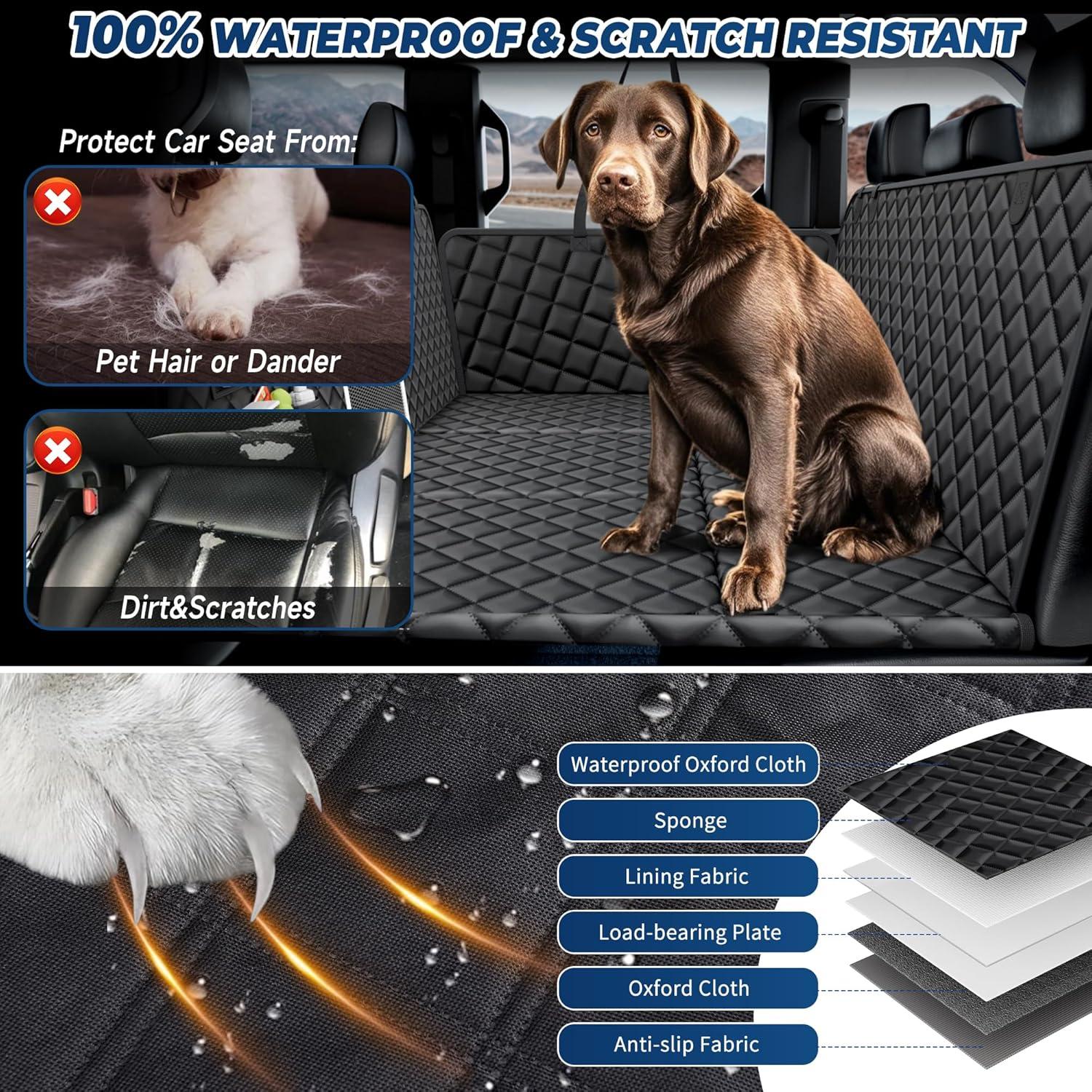 Funda de Asiento para Perros Bwakd XXL 100% Impermeable