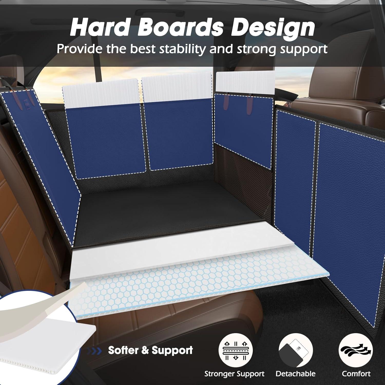 Asiento de Coche para Perros FURTIME Grande Impermeable