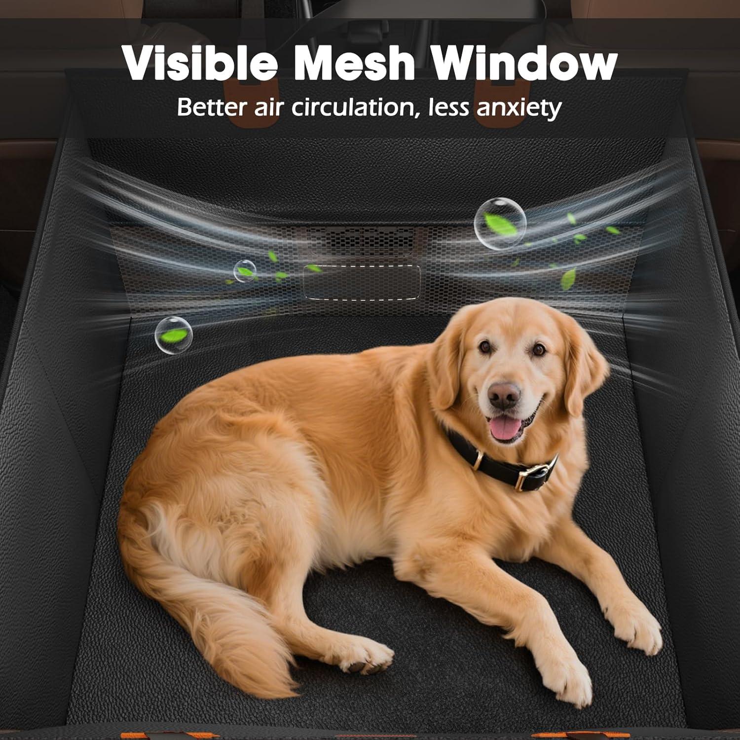 Asiento de Coche para Perros FURTIME Grande Impermeable