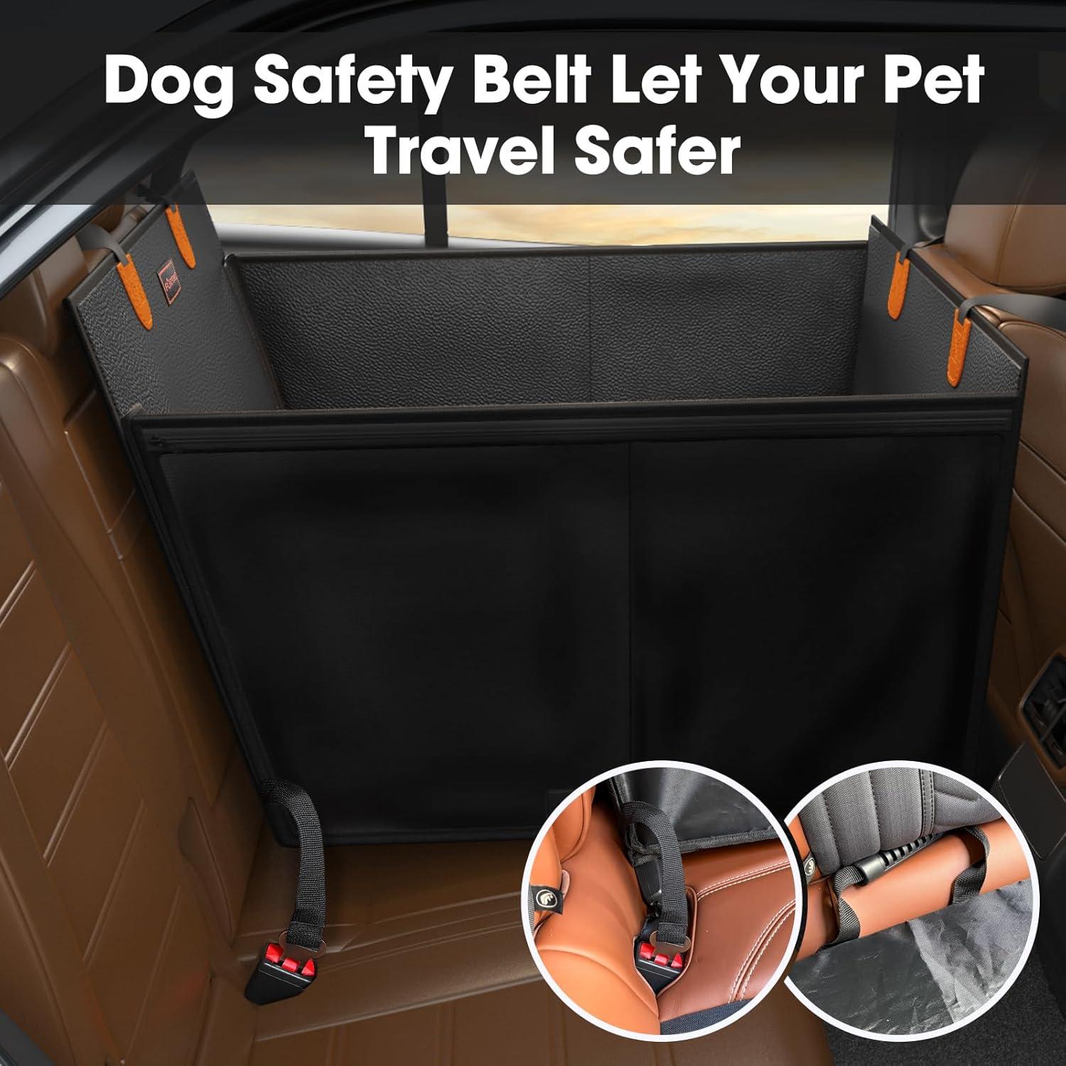 Asiento de Coche para Perros FURTIME Grande Impermeable