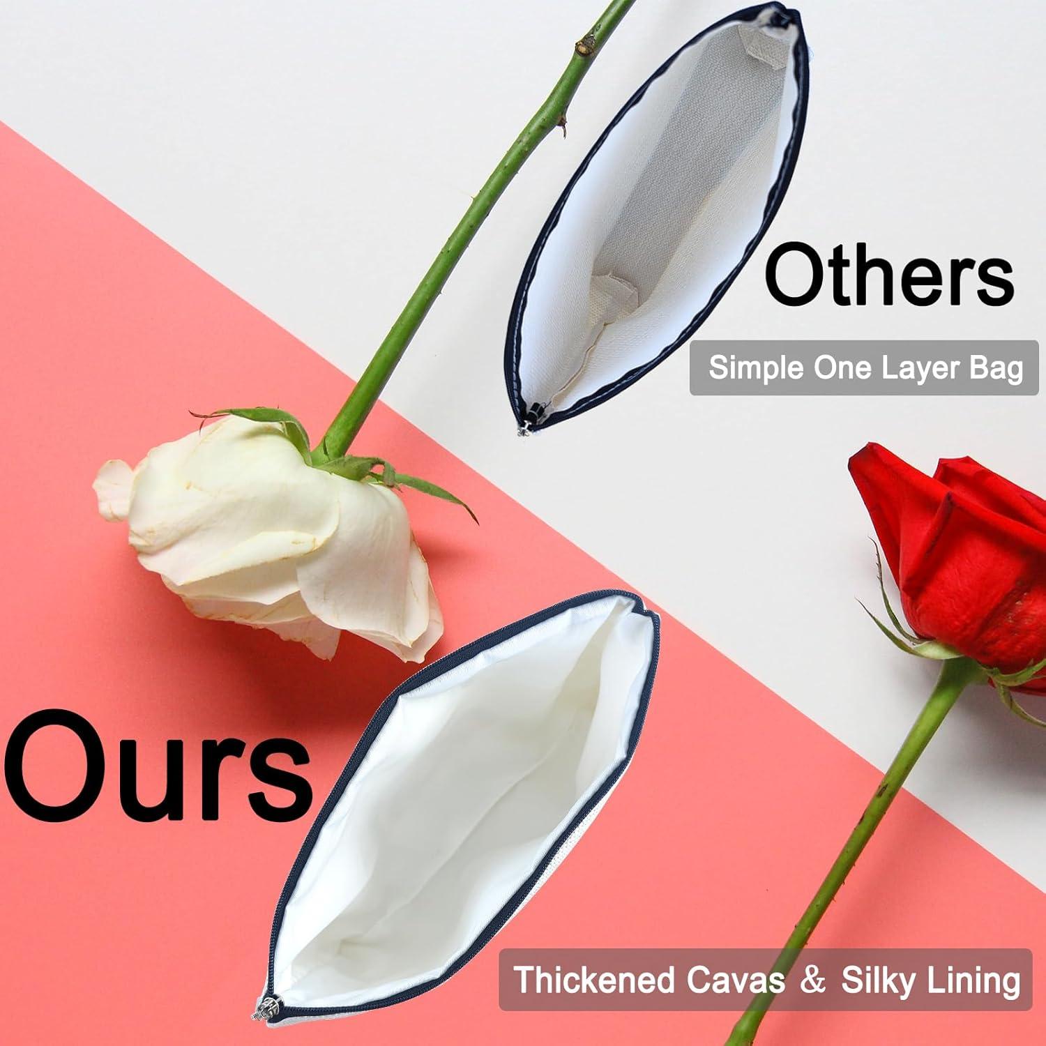 Bolsa Reutilizable para Snacks y Maquillaje ANCPeany 25.4x17.8cm