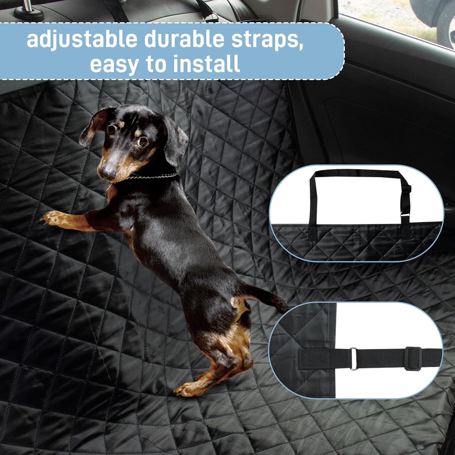 Funda de Asiento para Perros DMS PROTECTOR Universal Negra