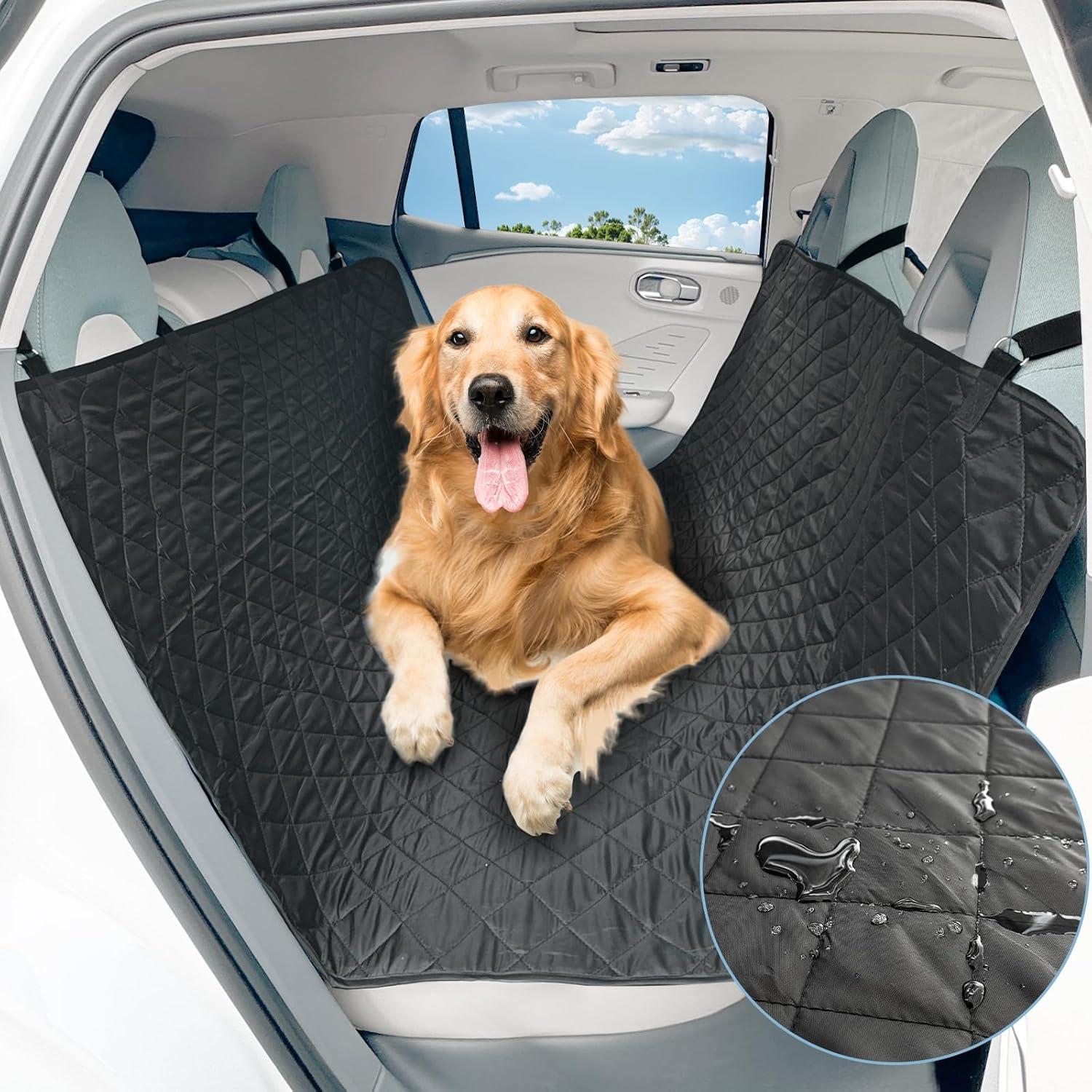 Funda de Asiento para Perros DMS PROTECTOR Universal Negra