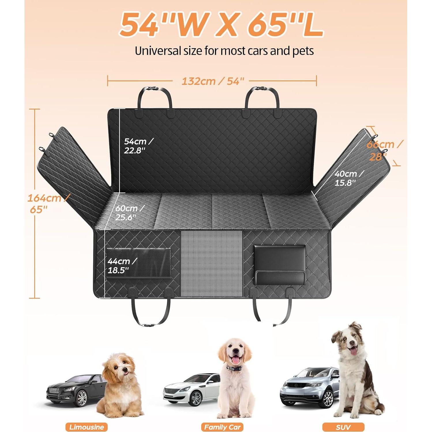 Funda de Asiento para Perros Halypet GMW-0979 Impermeable 190kg