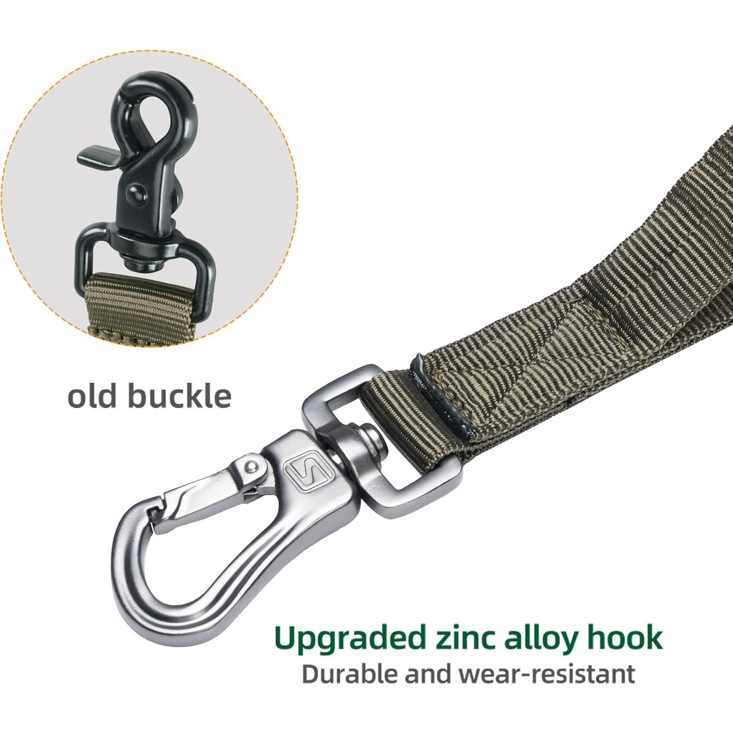 Correa elástica para perros Excellent Elite Spanker 2 mangos