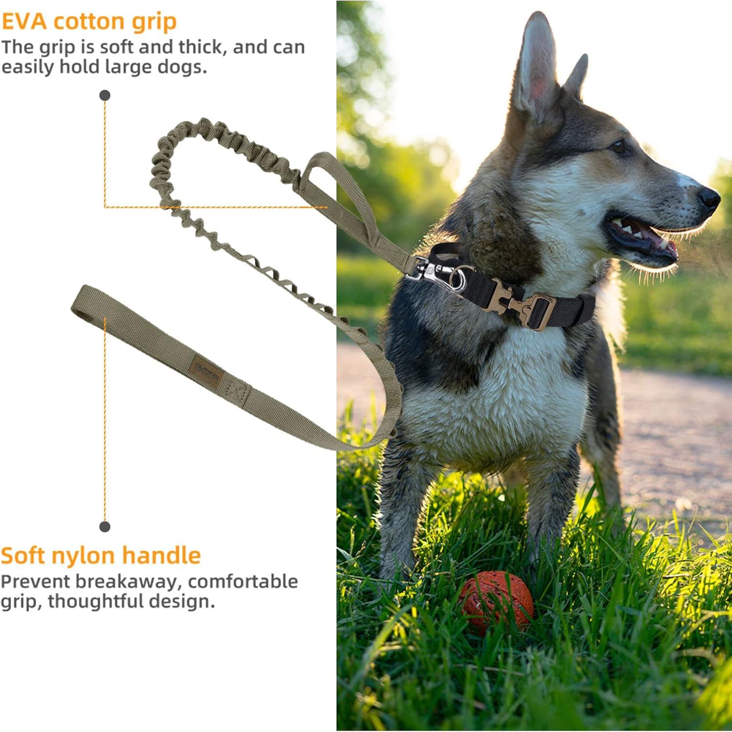 Correa elástica para perros Excellent Elite Spanker 2 mangos