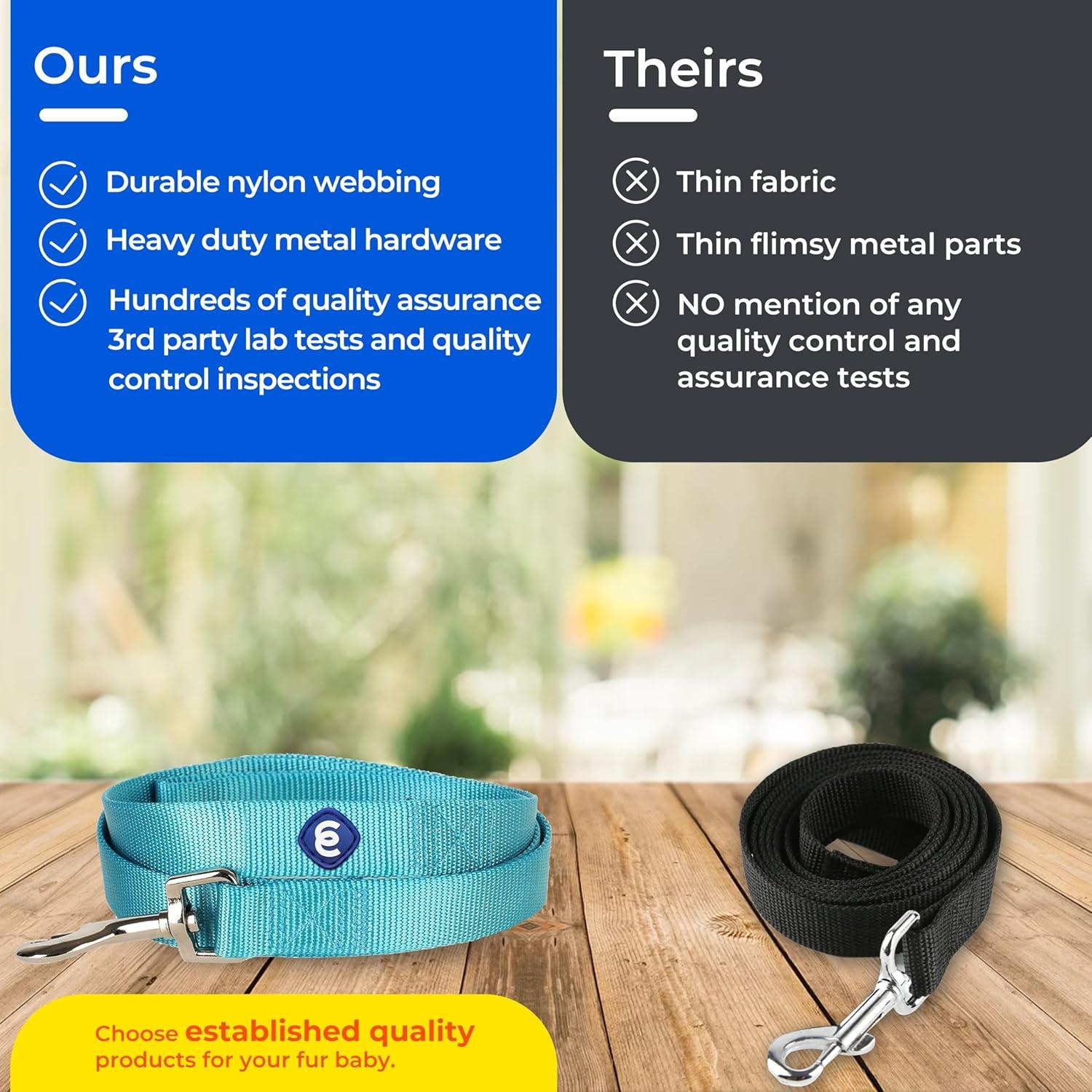 Correa para Perro X-Pequeño Blueberry Pet Rosa 1.52 m Nylon