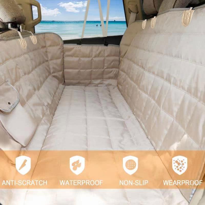 Funda de Asiento para Perros Bark Lover Beige 137x147 cm