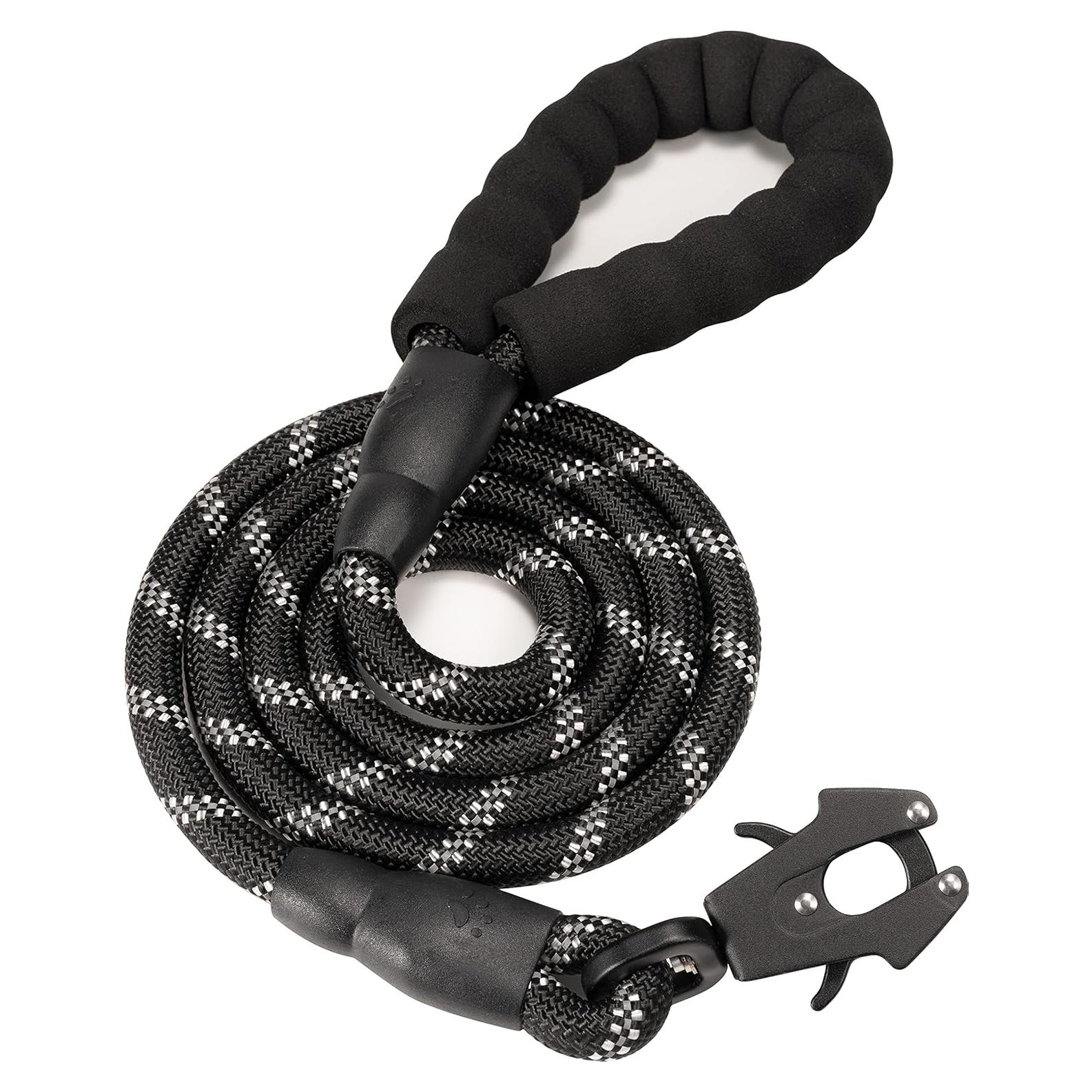 Correa para Perros GEIT 1.52m Nylon Reflectante con Clip Aluminio